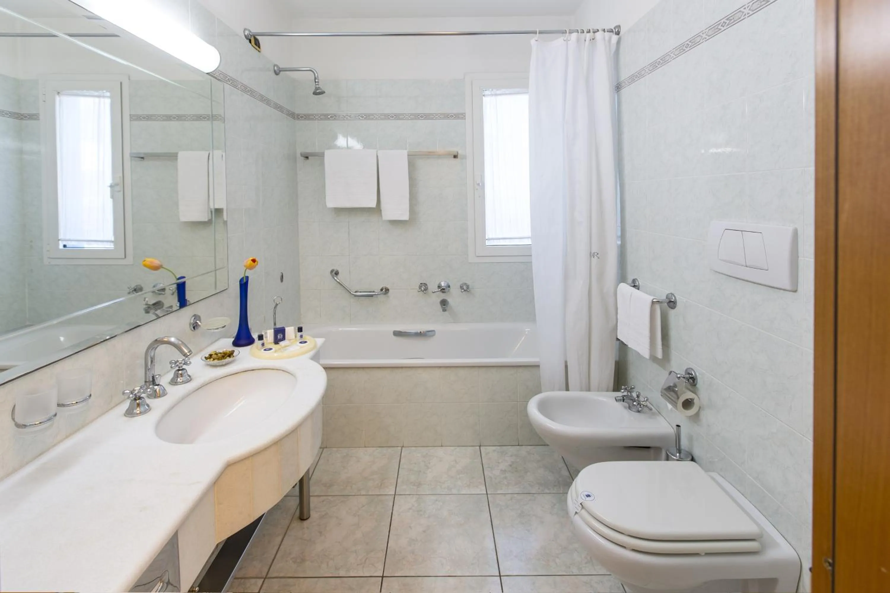 Toilet in Hotel Ambassador