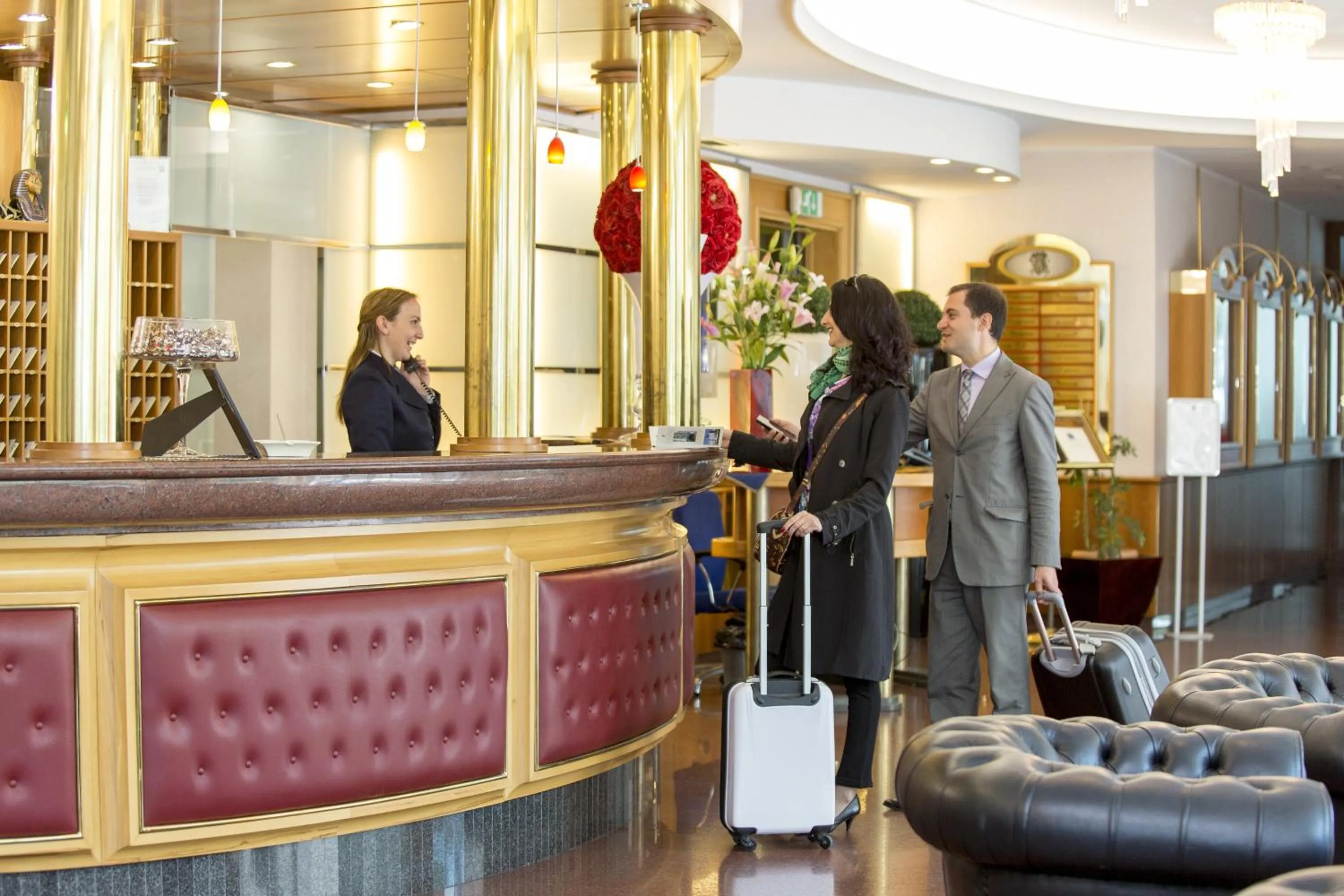 Lobby or reception in Hotel Ambassador