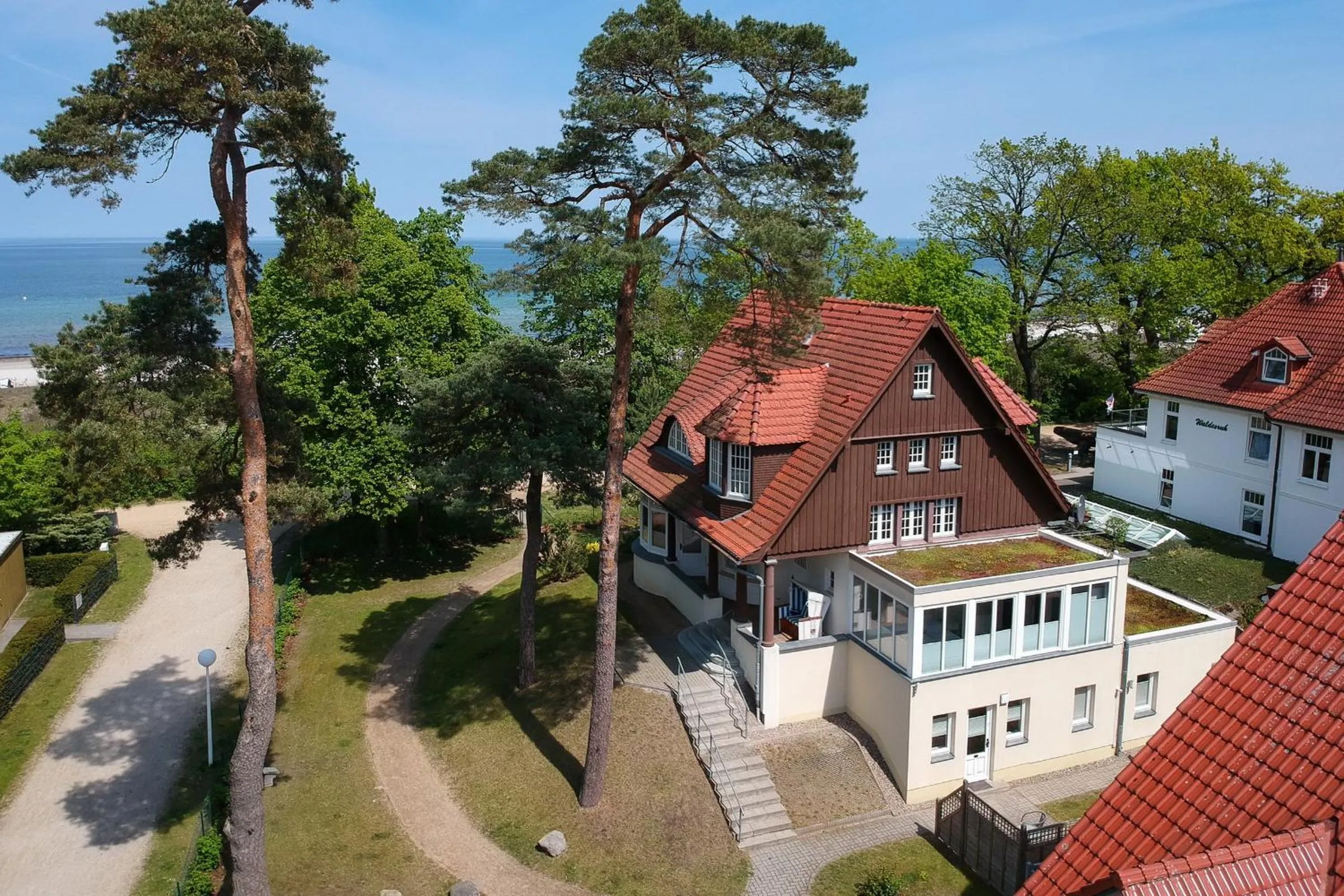 Property building in Strandvilla Krabbe Wohnung 03