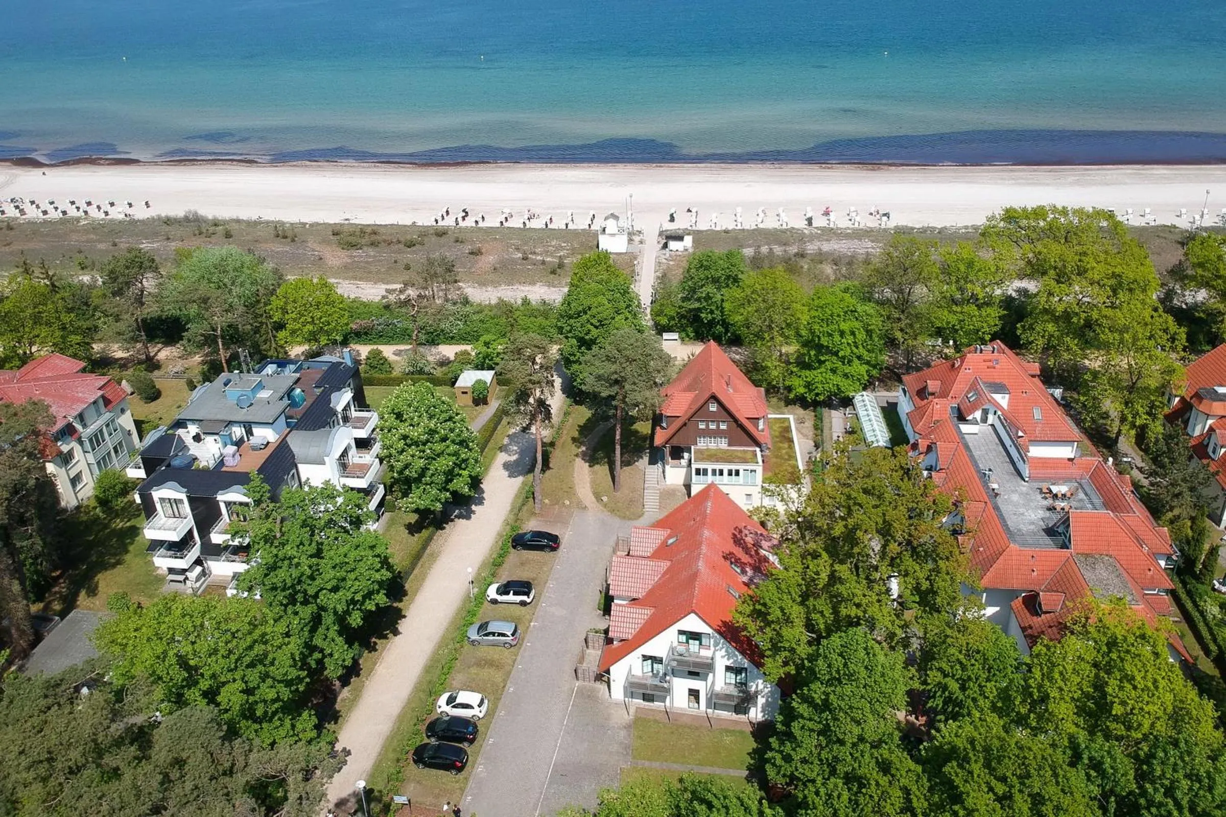 Property building in Strandvilla Krabbe Wohnung 03
