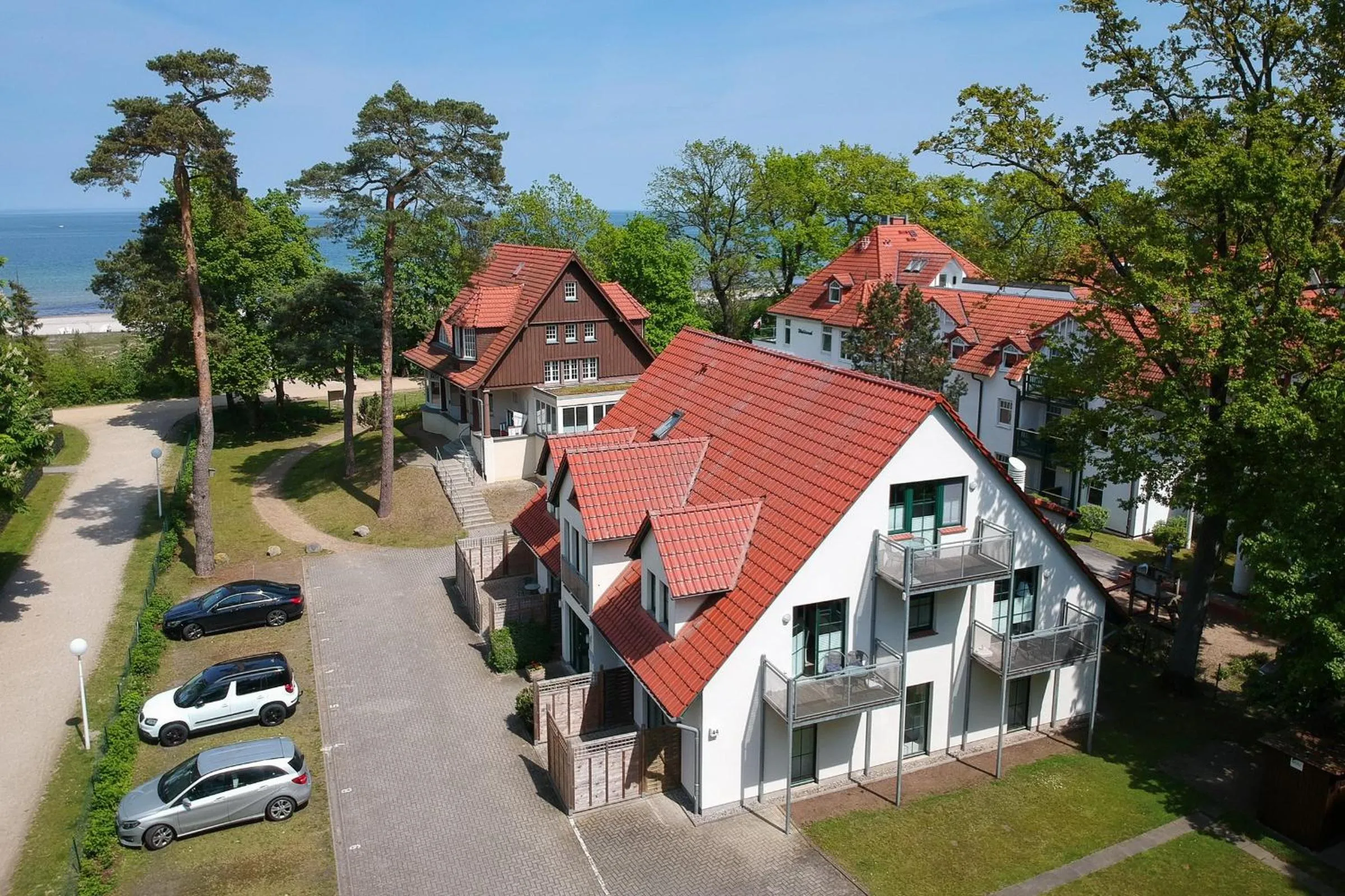 Property building in Strandvilla Krabbe Wohnung 03