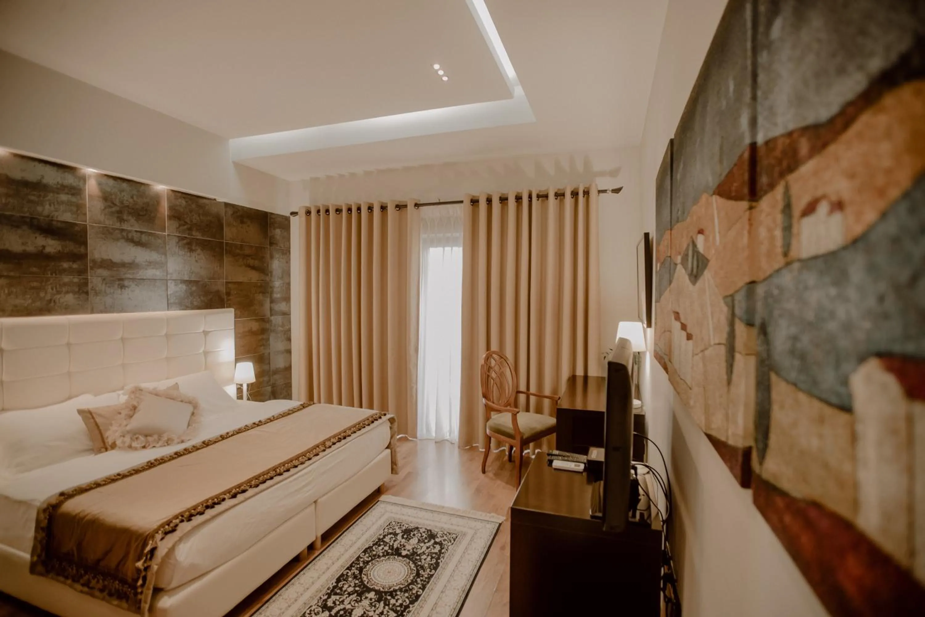 Bed in Green House Hotel & Restaurant