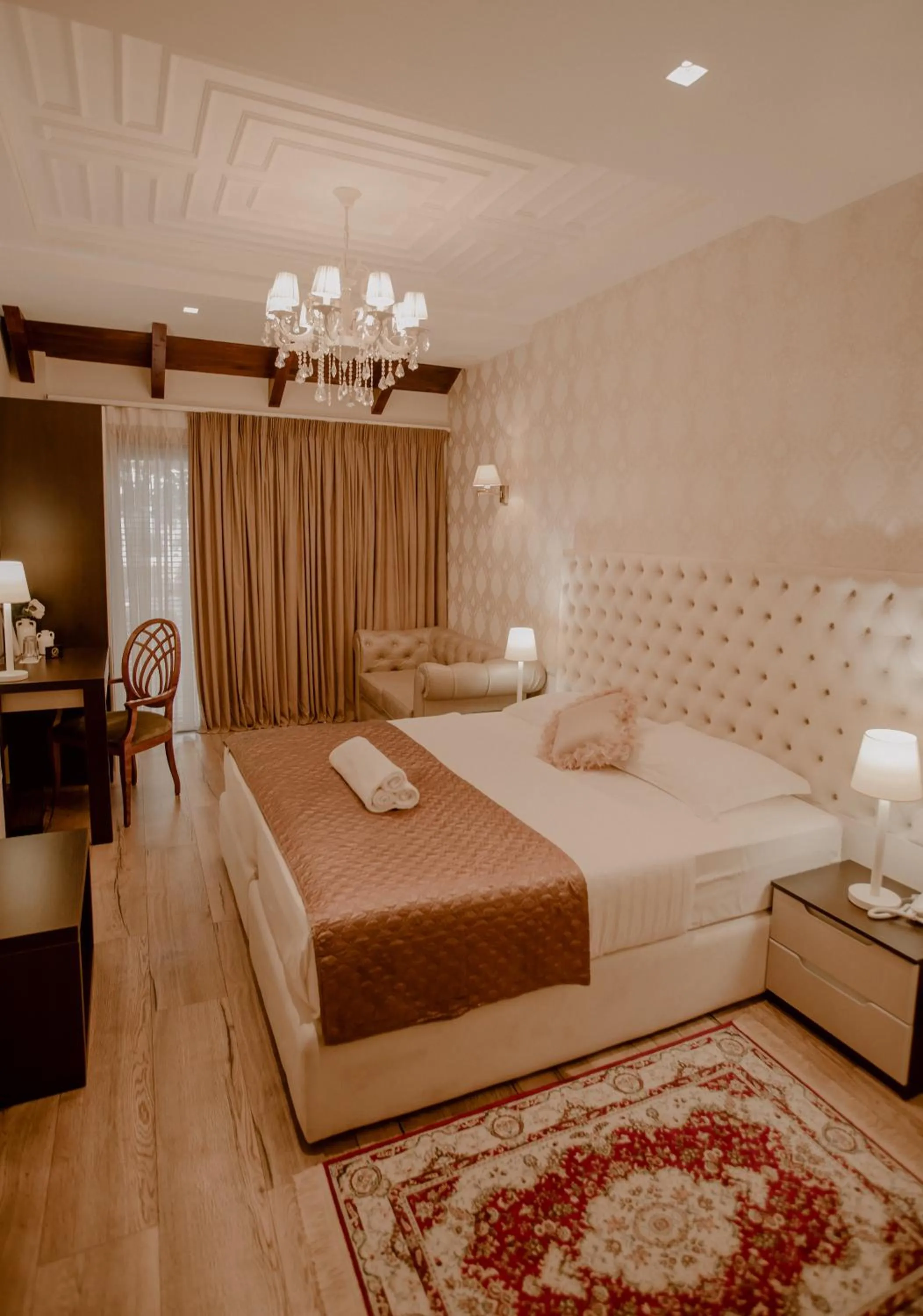 Bed in Green House Hotel & Restaurant