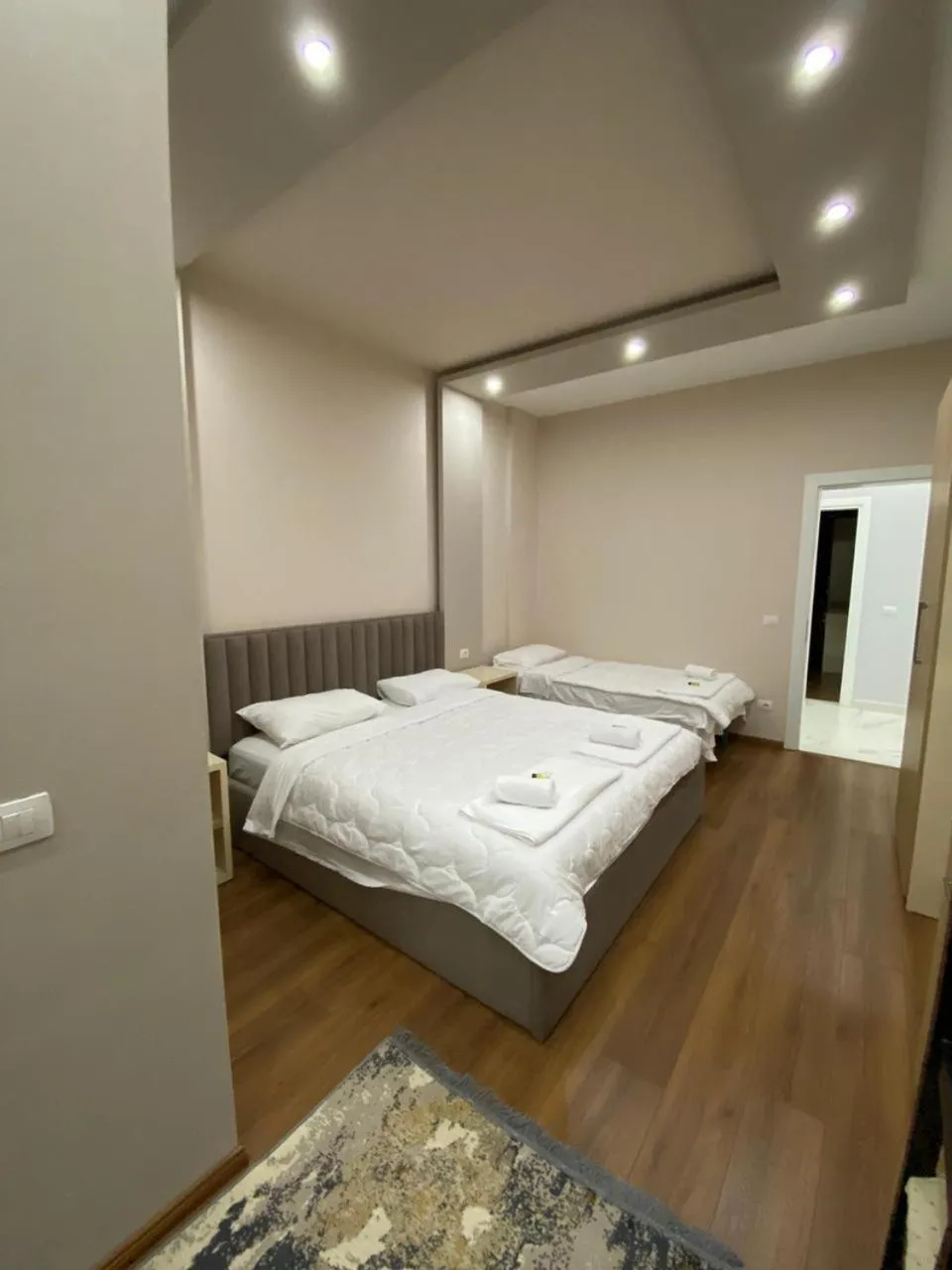 Bed in Hotel Holiday