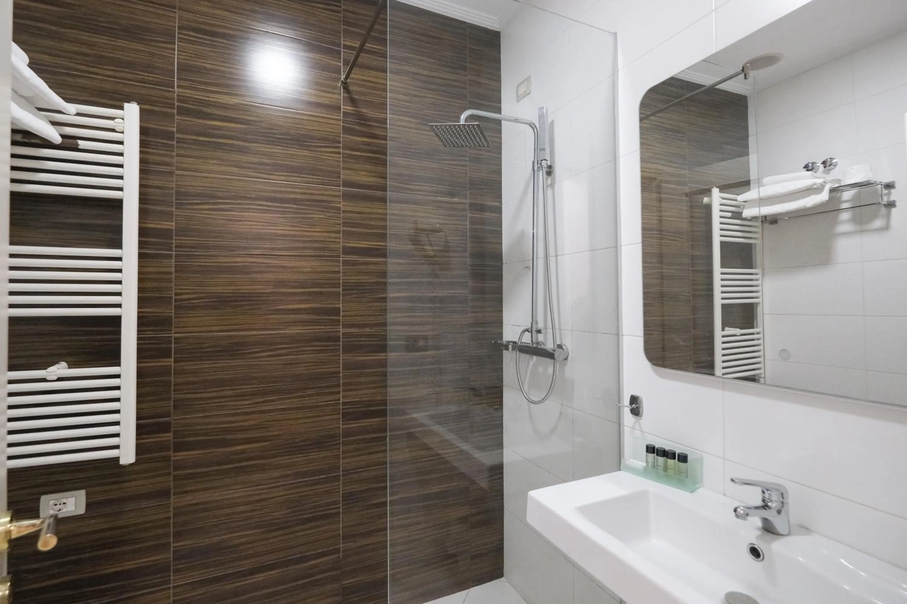 Bathroom in Golden City Hotel , Tirana