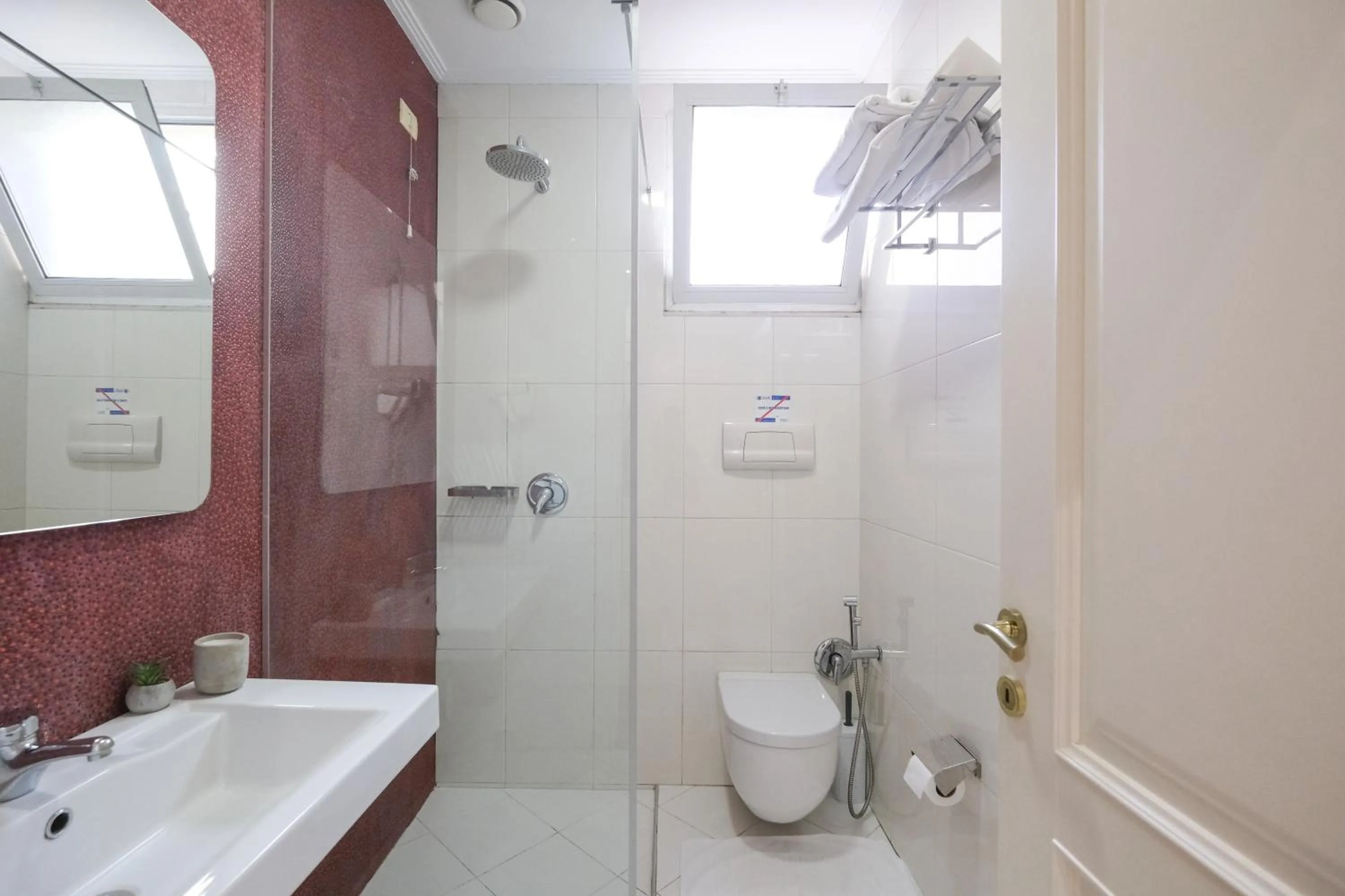 Bathroom in Golden City Hotel , Tirana