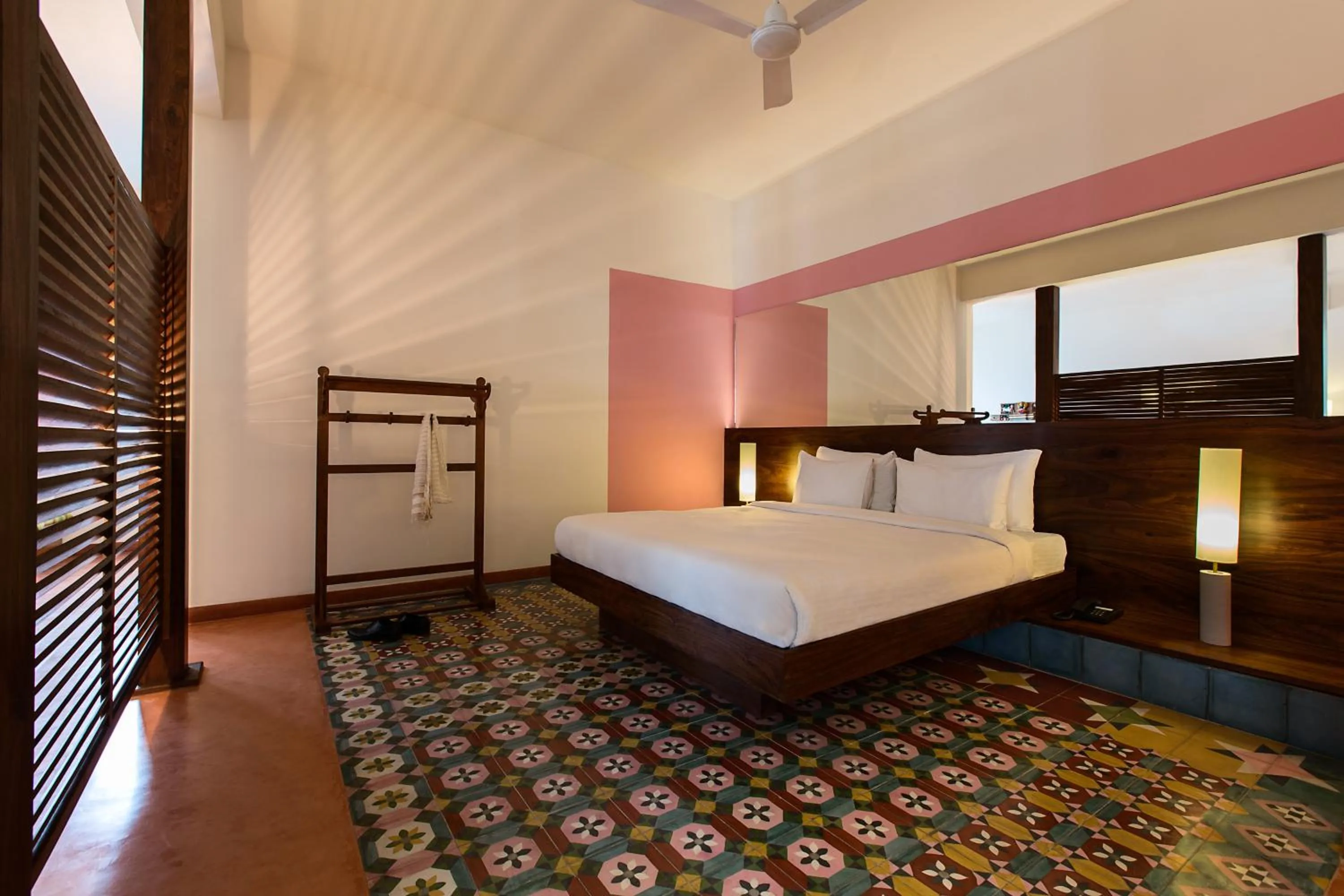 Bed in Villa Shanti - Heritage Hotel for Foodies