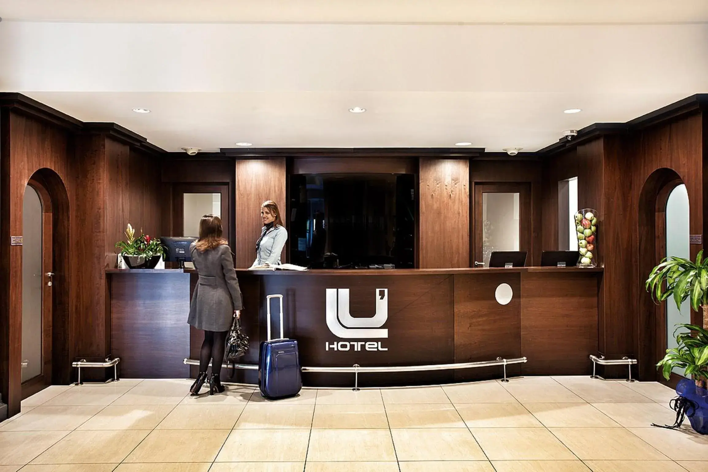 Lobby or reception in Lu' Hotel Carbonia Lobby or reception in Lu' Hotel Carbonia