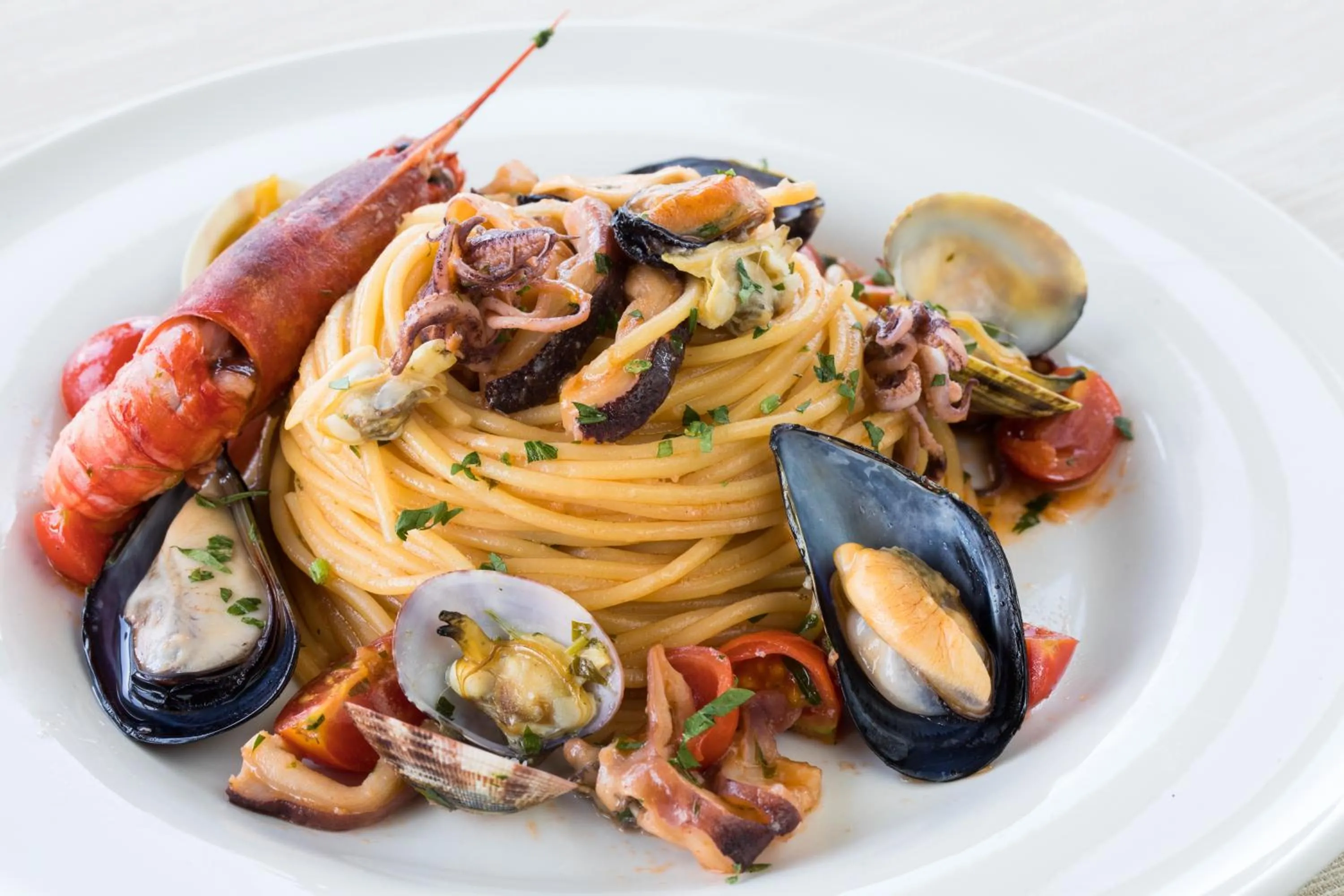 Food and drinks in Lu' Hotel Carbonia