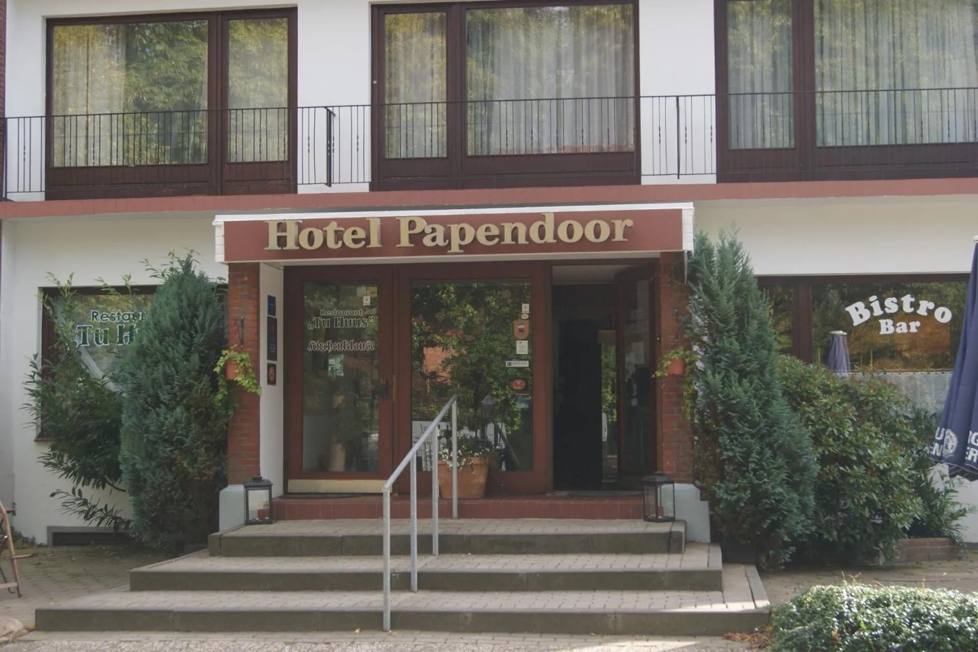Facade/entrance in Hotel Papendoor