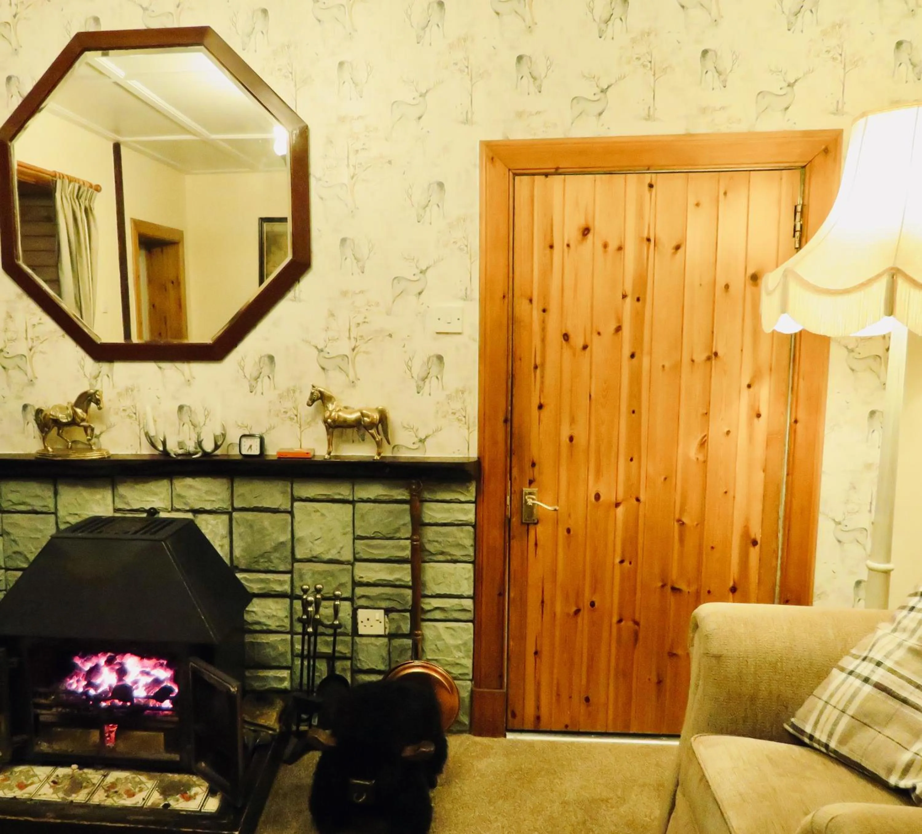 Communal lounge/ TV room in Windhaven Camping and B&B