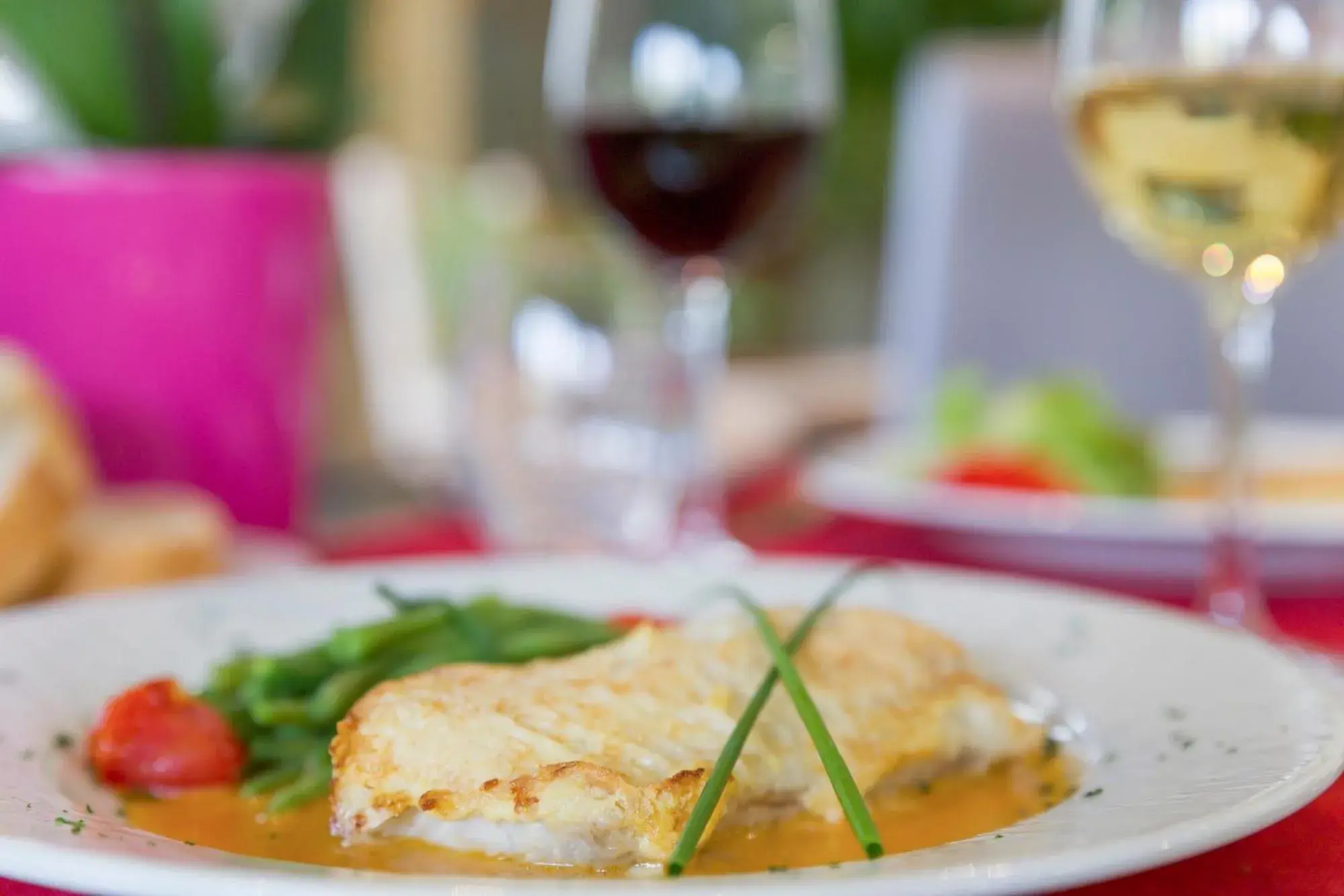 Food close-up in Chalet-Hôtel Le Beausoleil, The Originals Relais Food close-up in Chalet-Hôtel Le Beausoleil, The Originals Relais