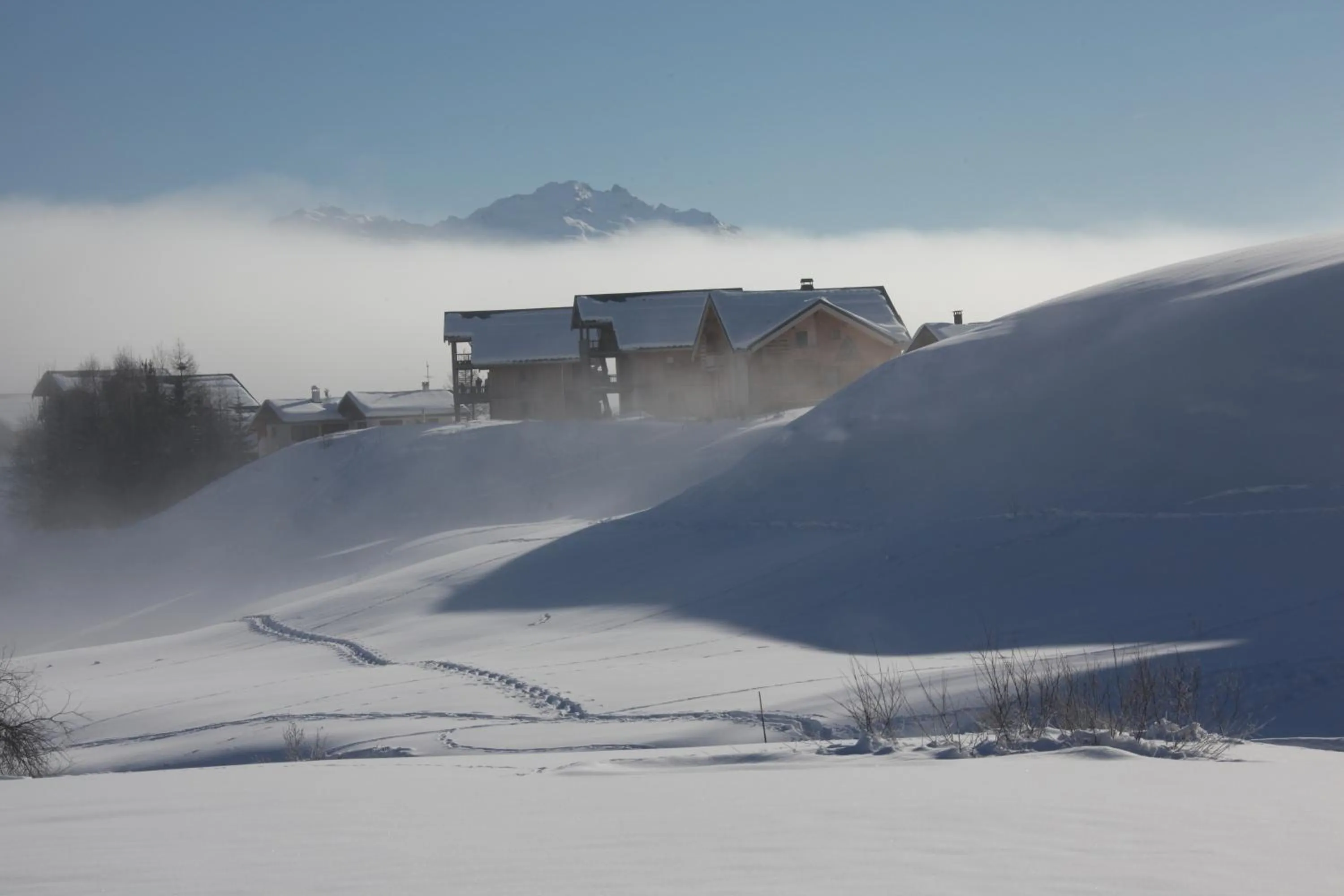 Winter in Chalet-Hôtel Le Beausoleil, The Originals Relais