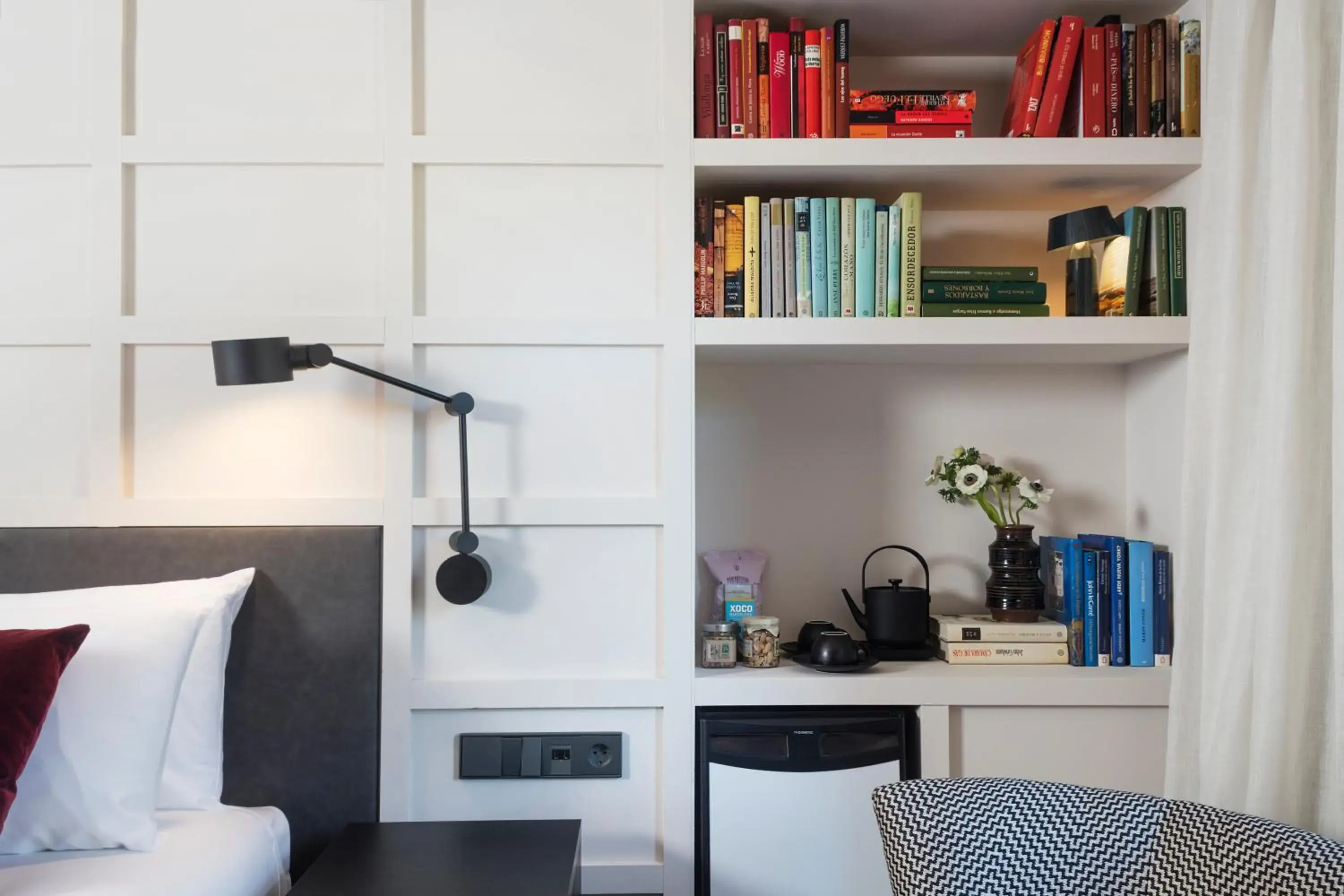 Bed in Yurbban Ramblas Boutique Hotel Bed in Yurbban Ramblas Boutique Hotel