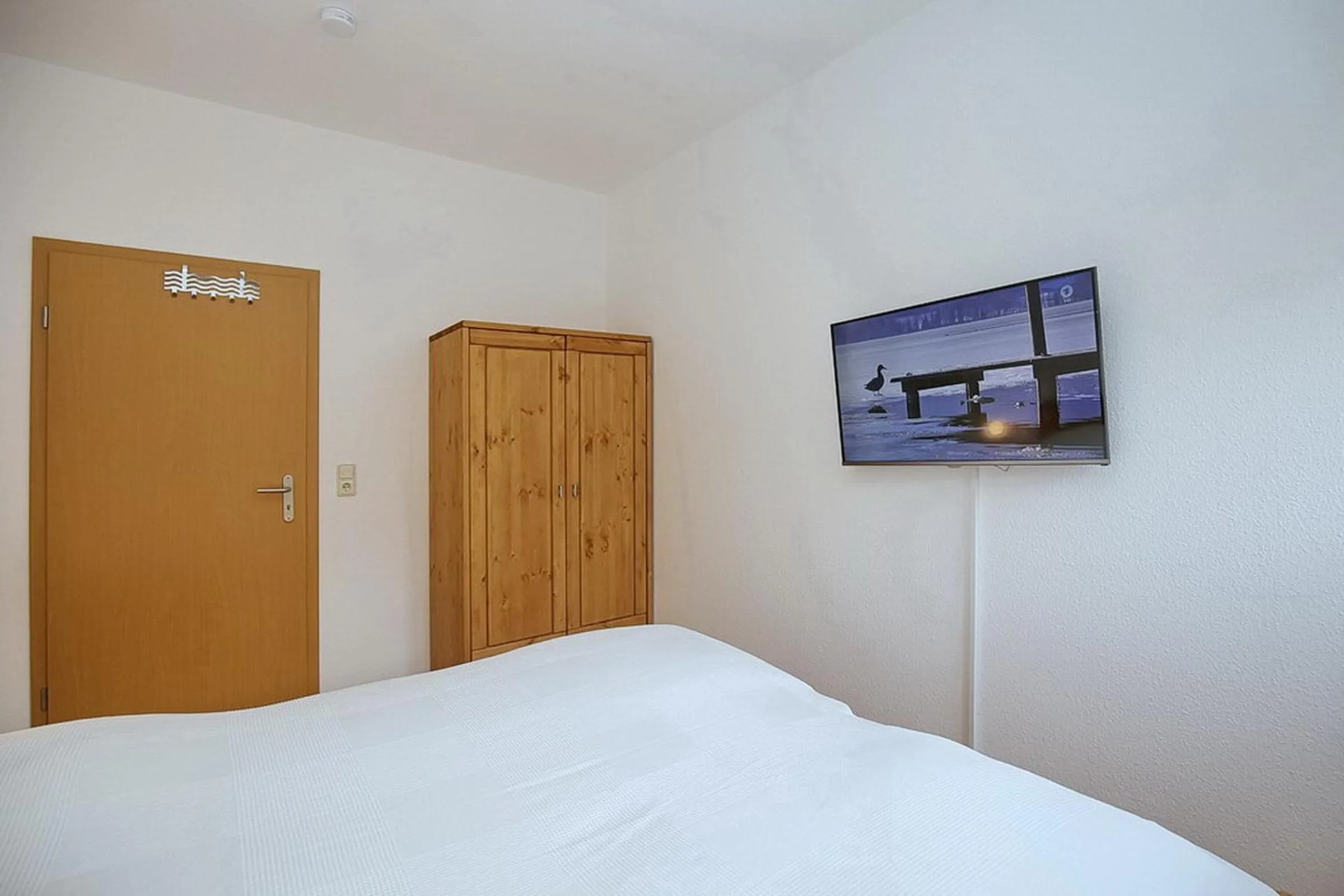 Bedroom, Bed in Villa Triton Wohnung 03