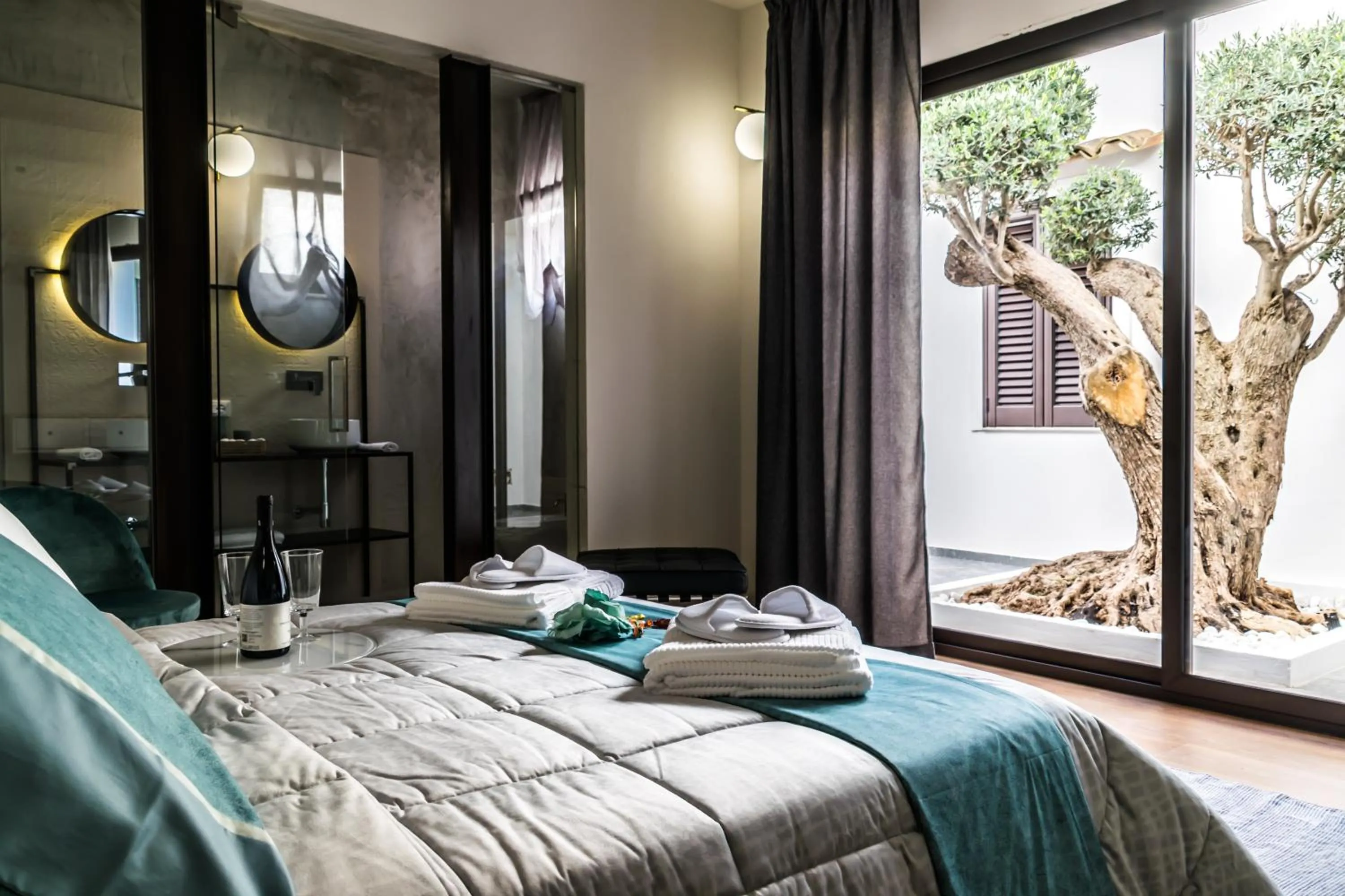 Bed in Diodorus Luxury Experience