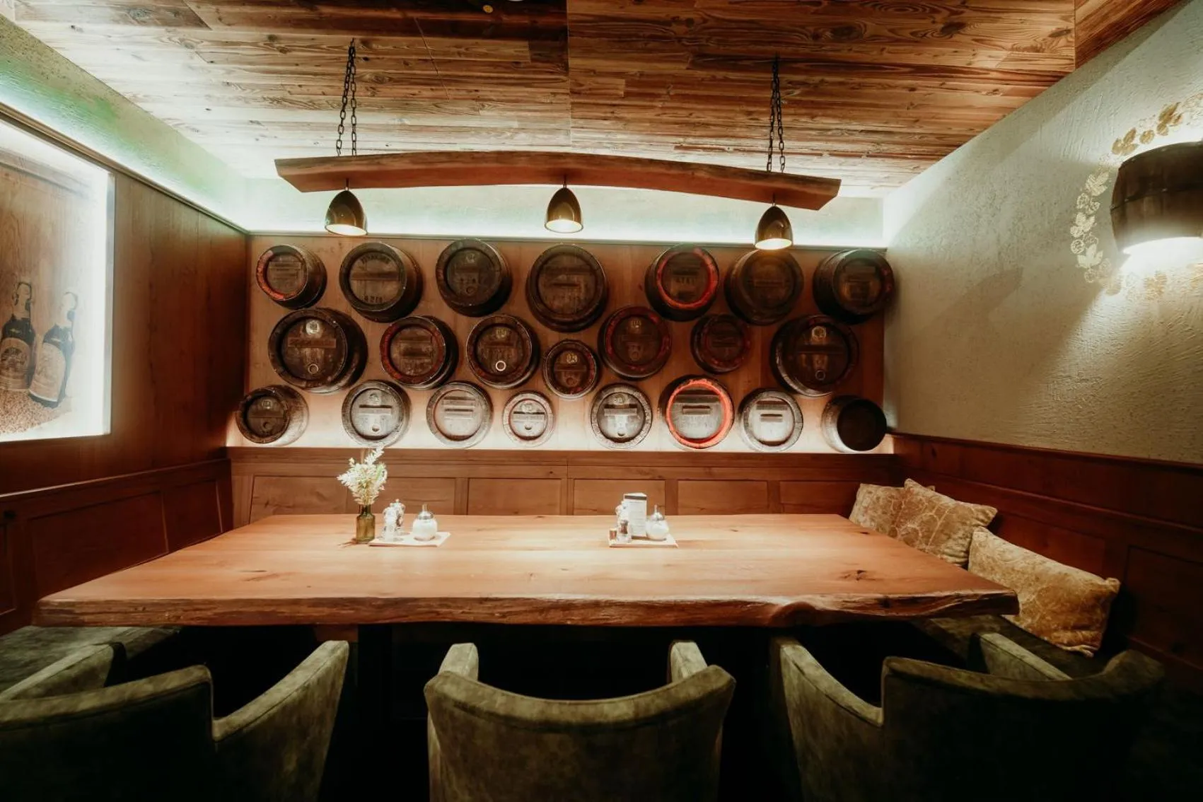 Restaurant/places to eat in Wellness- und Bierhotel Adam Bräu