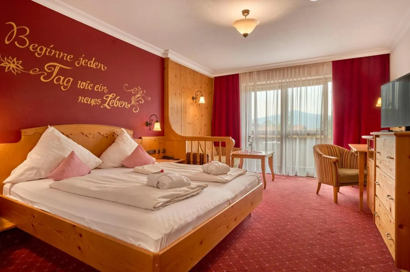 Bed in Wander- und Aktivhotel Adam Bräu