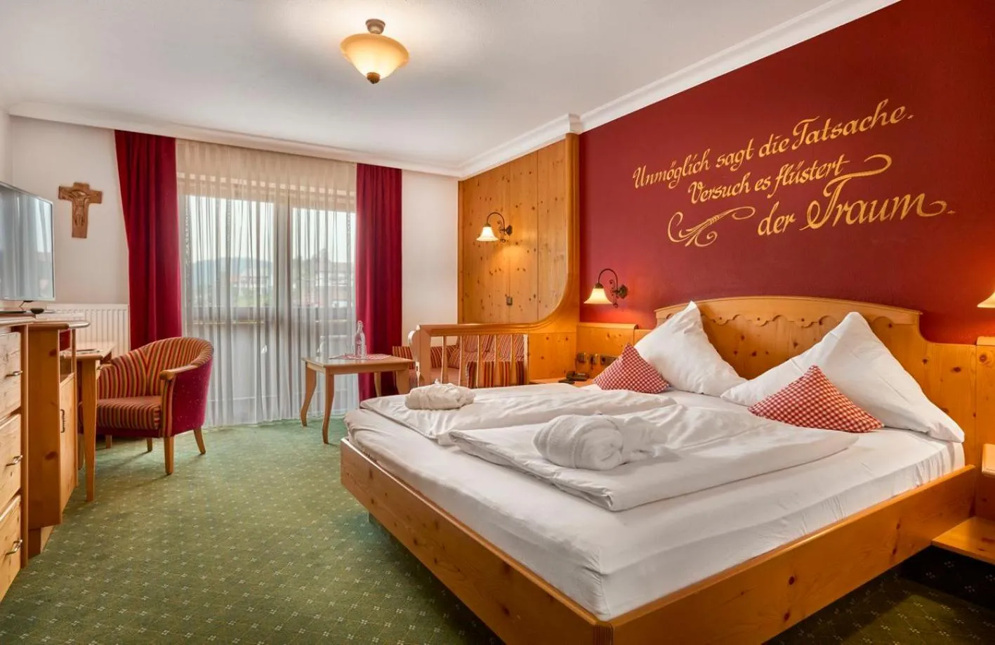 Bed in Wander- und Aktivhotel Adam Bräu