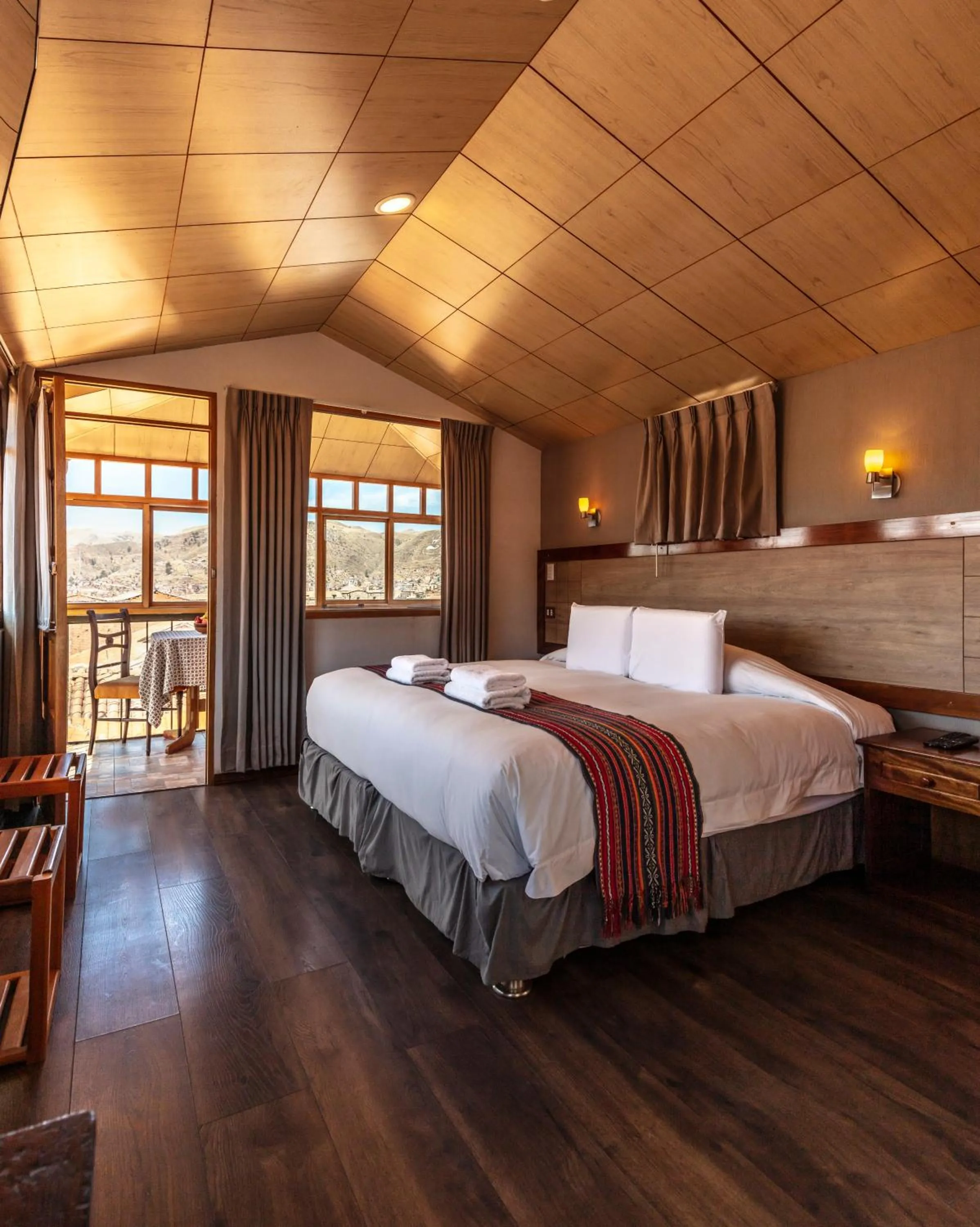 Photo of the whole room, Bed in MOAF Cusco Boutique Hotel