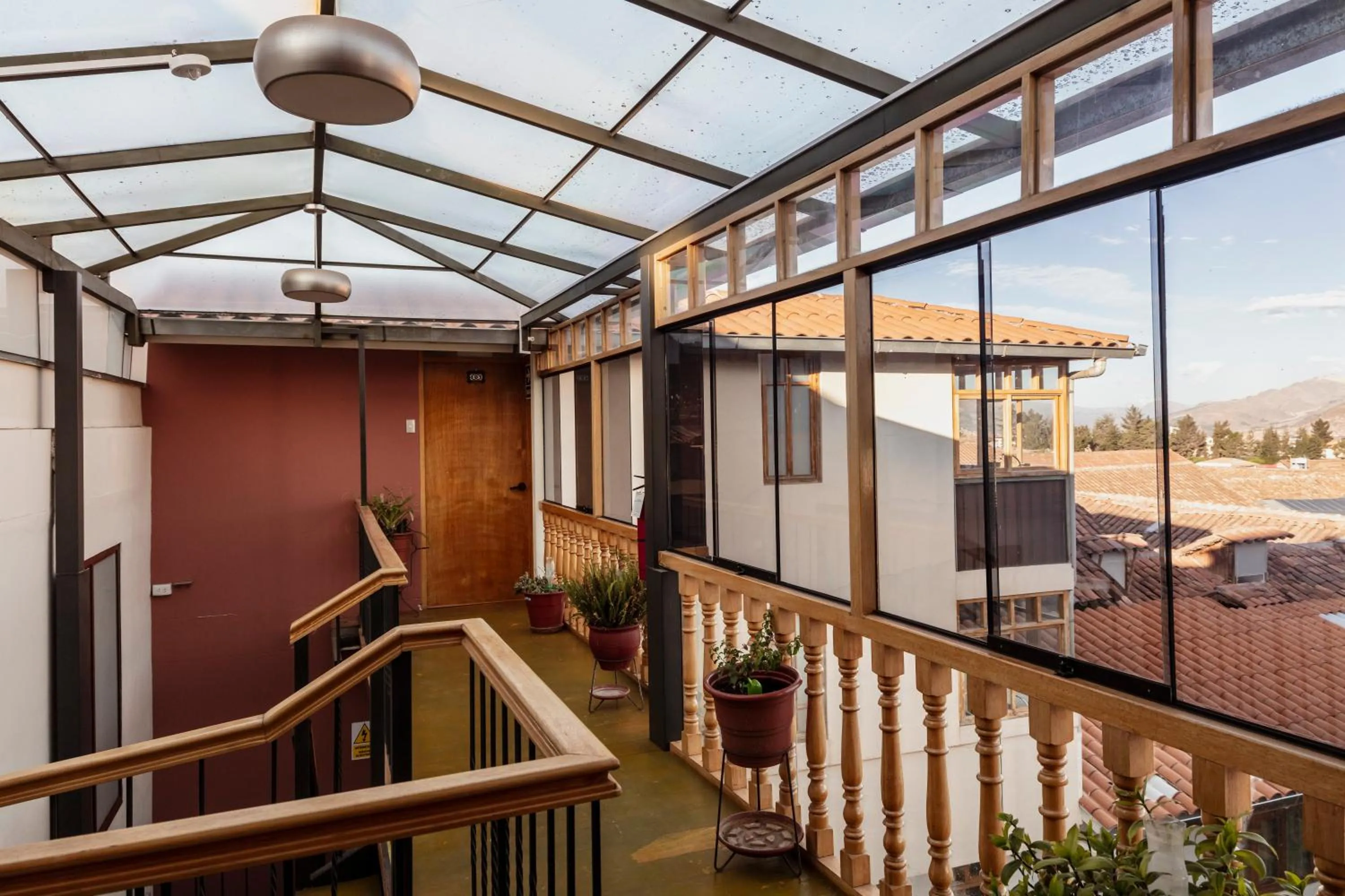 Balcony/Terrace in MOAF Cusco Boutique Hotel