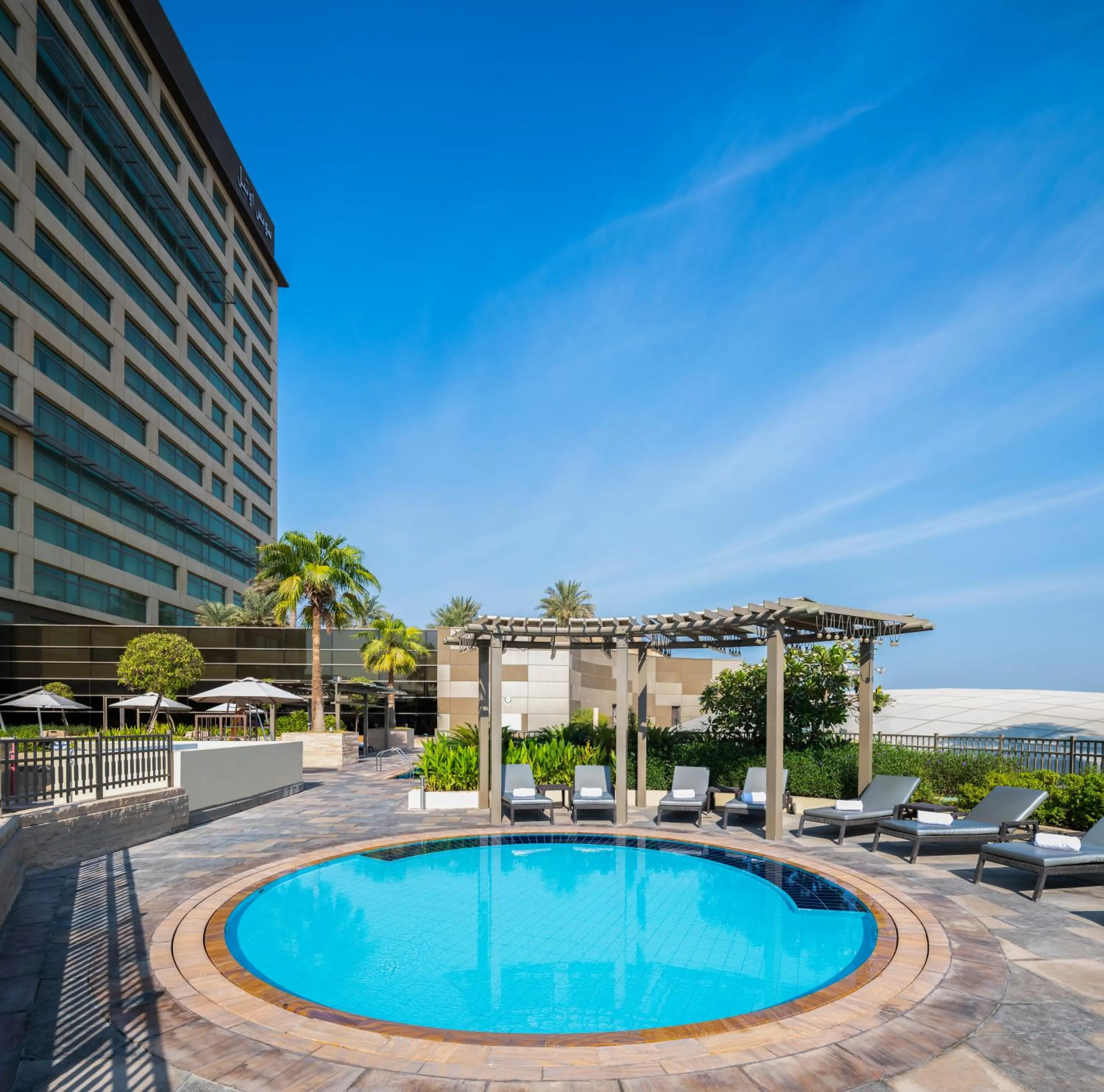 Swimming pool in Swissôtel Al Ghurair Dubai - Deira & Creek