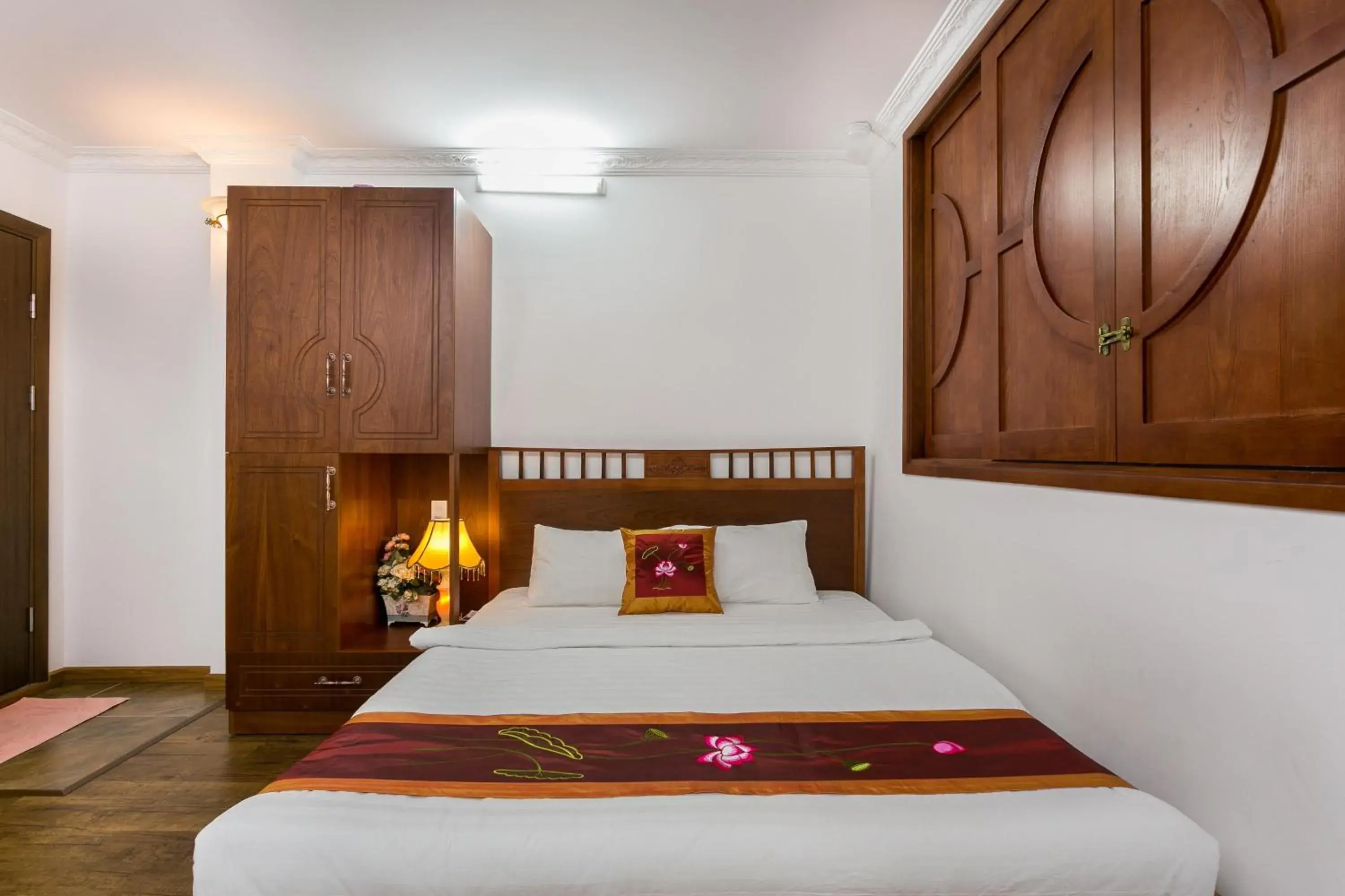 Bed in Indochine Ben Thanh Hotel & Apartments Bed in Indochine Ben Thanh Hotel & Apartments