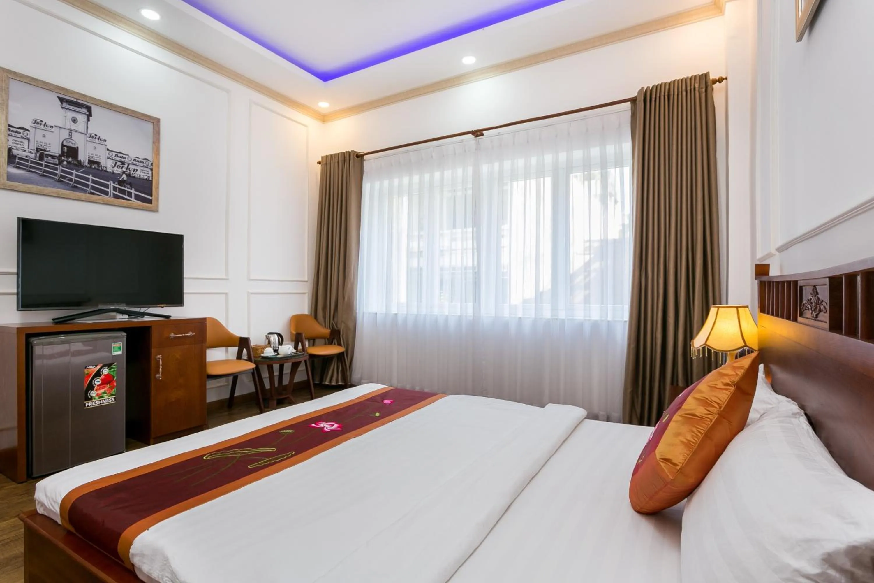 Bedroom, Bed in Indochine Ben Thanh Hotel & Apartments