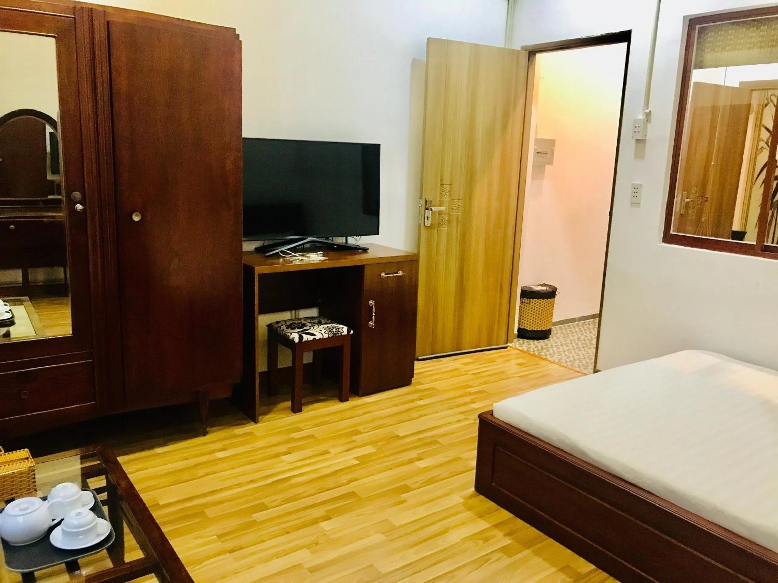 Bed in Indochine Ben Thanh Hotel & Apartments