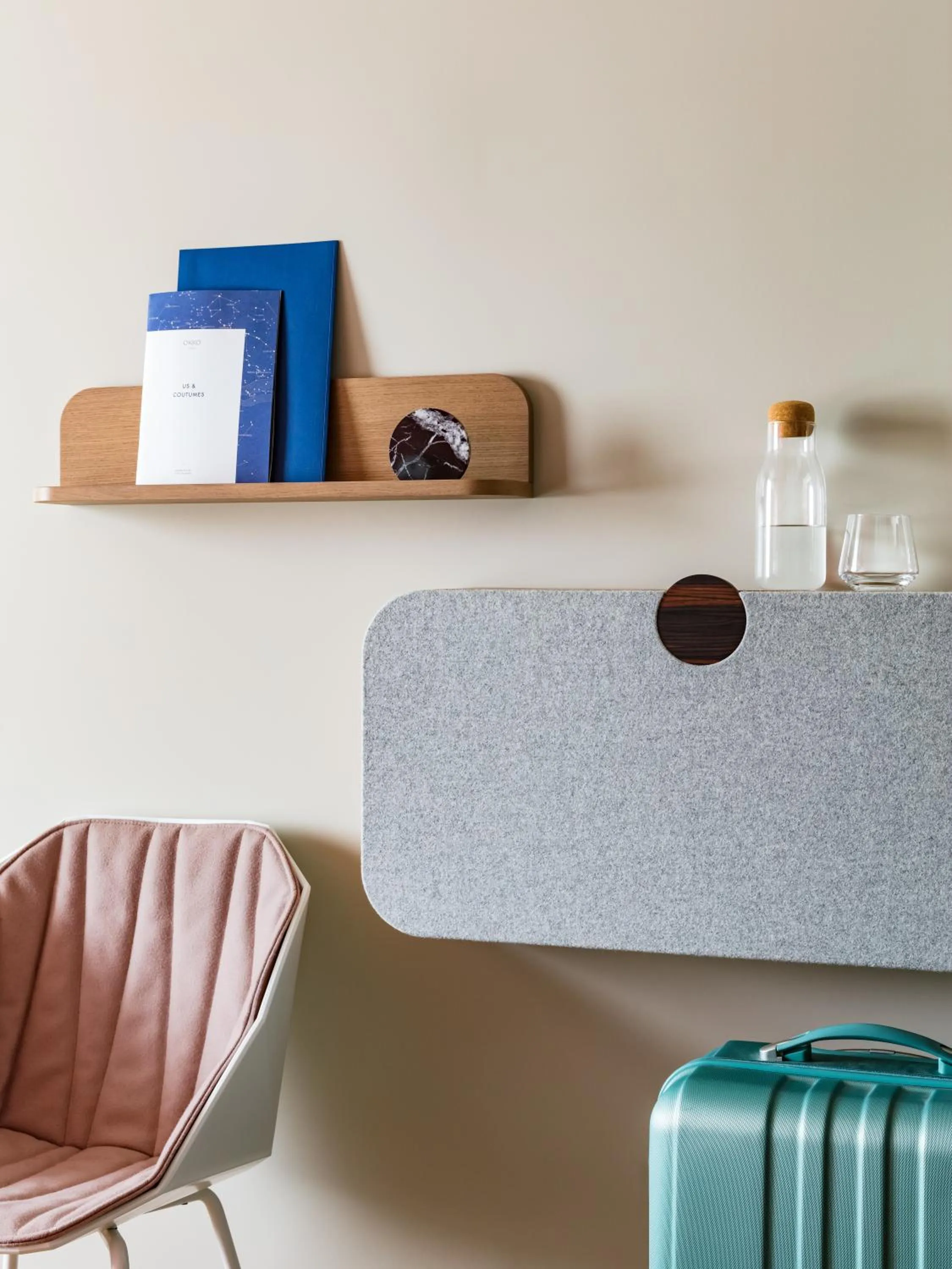 Decorative detail in OKKO Hotels Paris Gare de l'Est