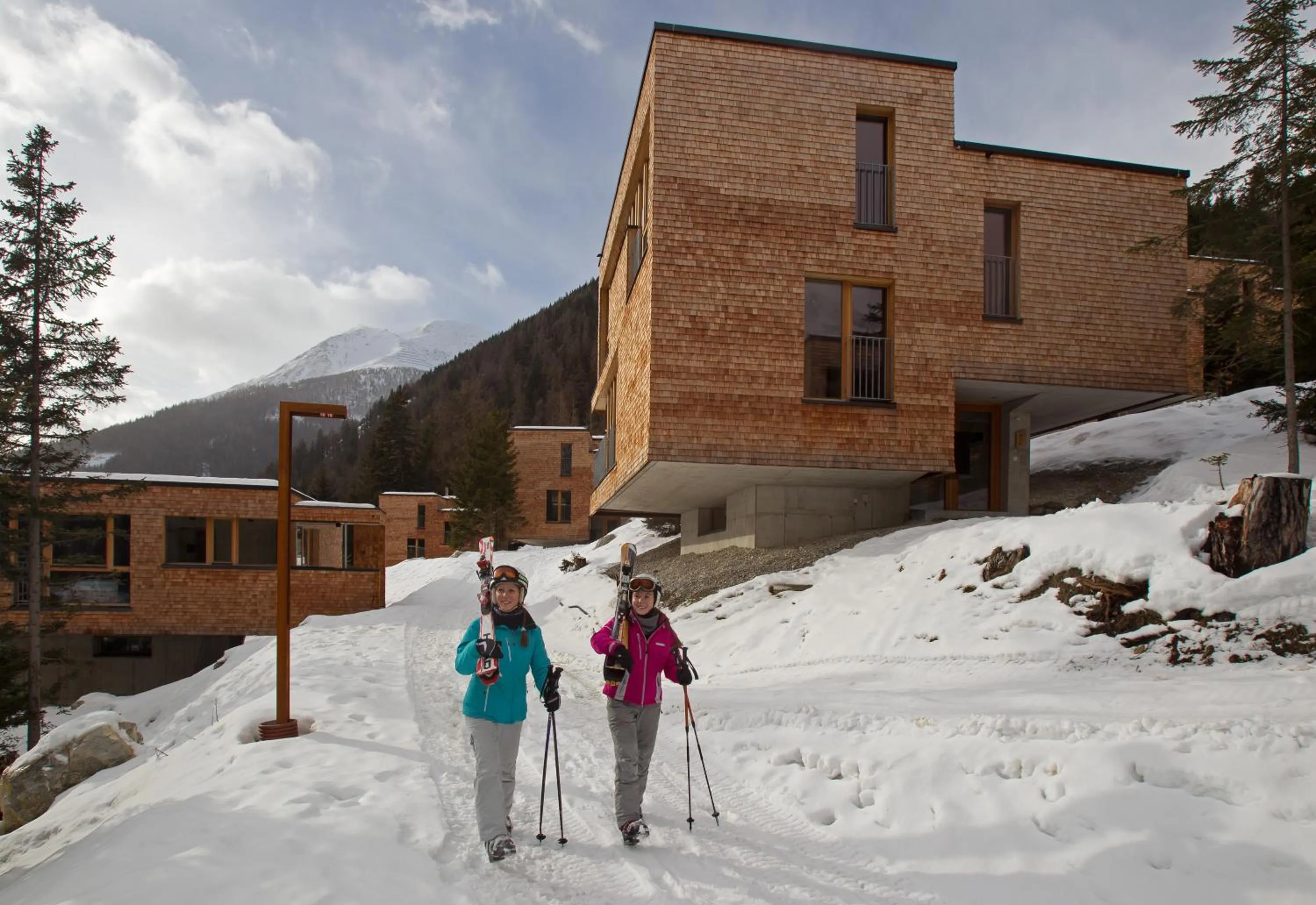Facade/entrance in Gradonna Mountain Resort Chalets & Hotel