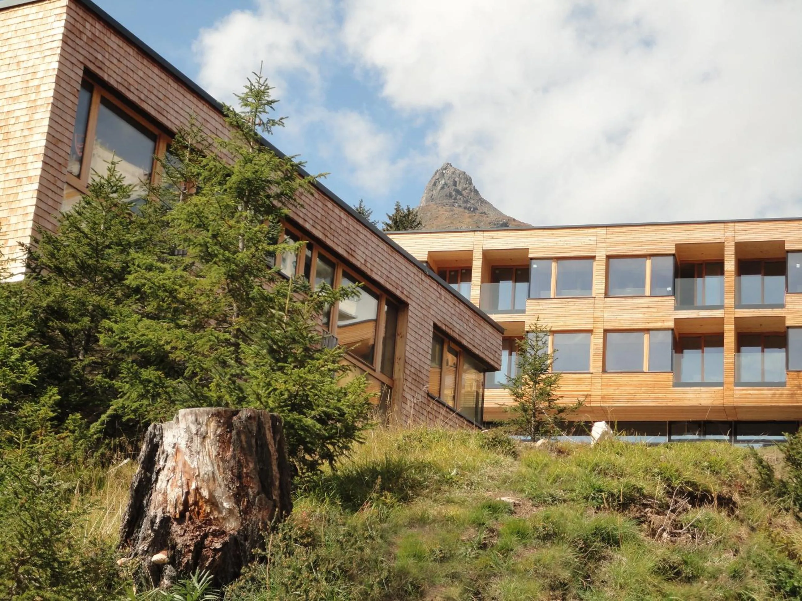 Facade/entrance in Gradonna Mountain Resort Chalets & Hotel