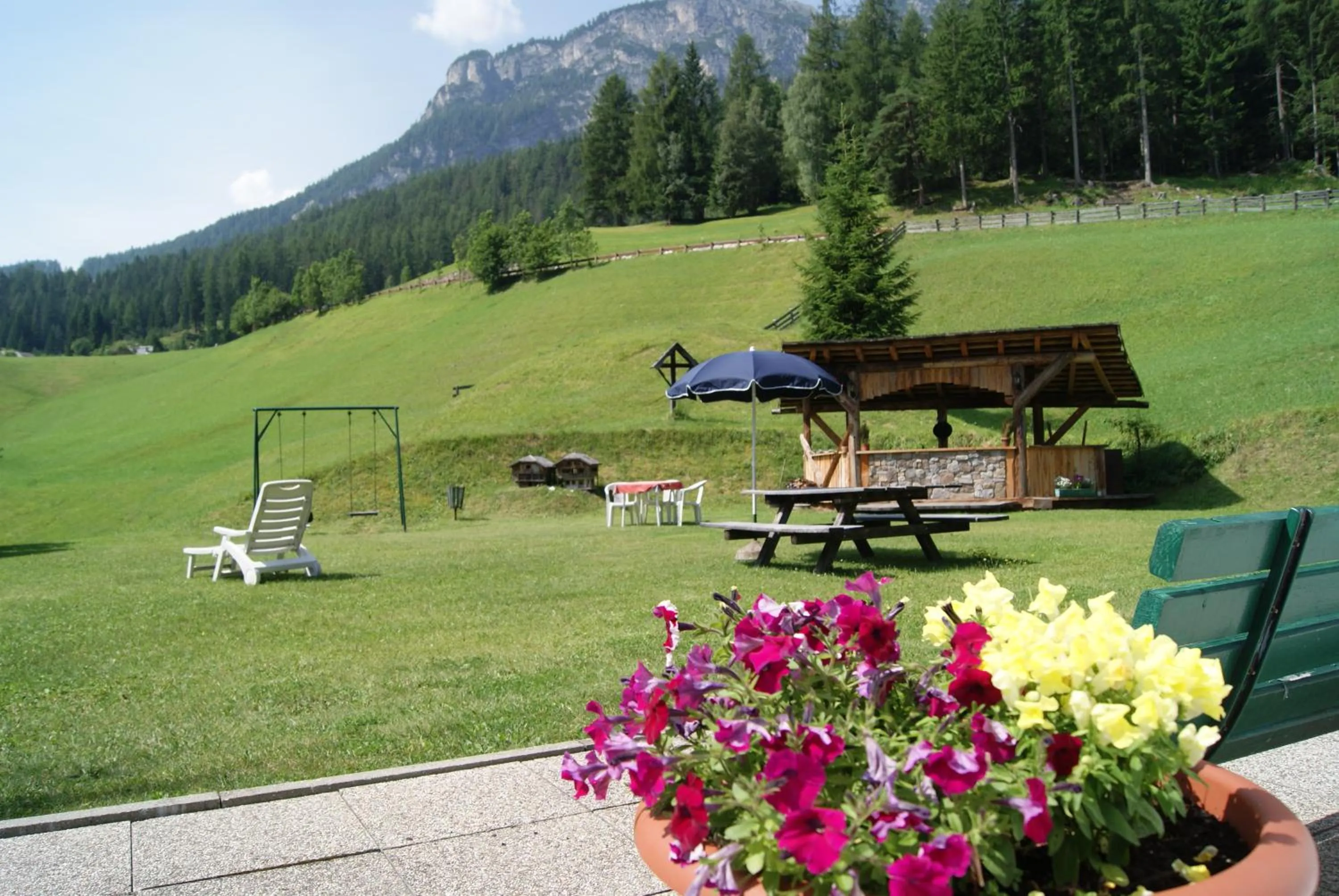 BBQ facilities in Pension Rungg