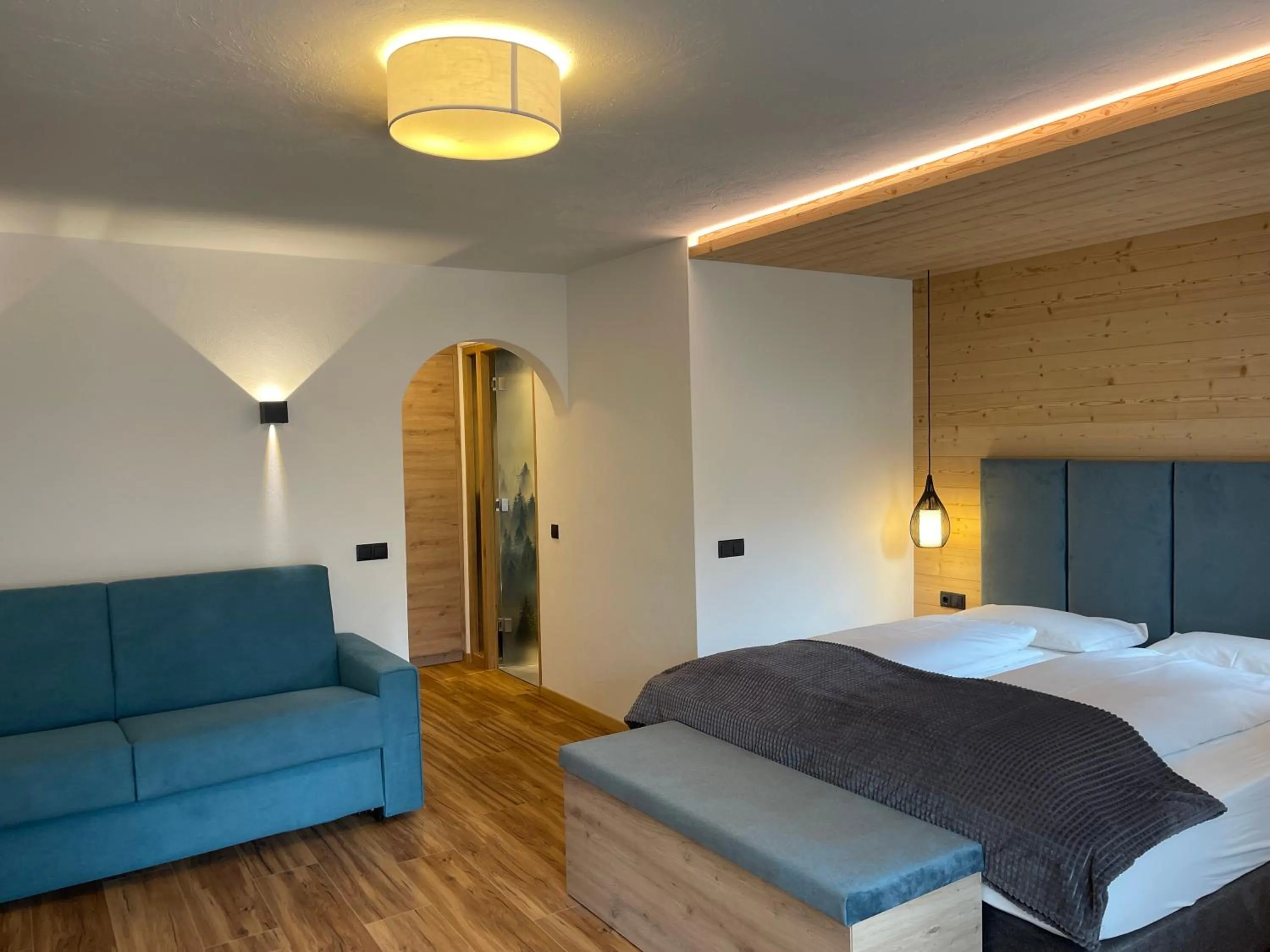 Bed in Pension Rungg