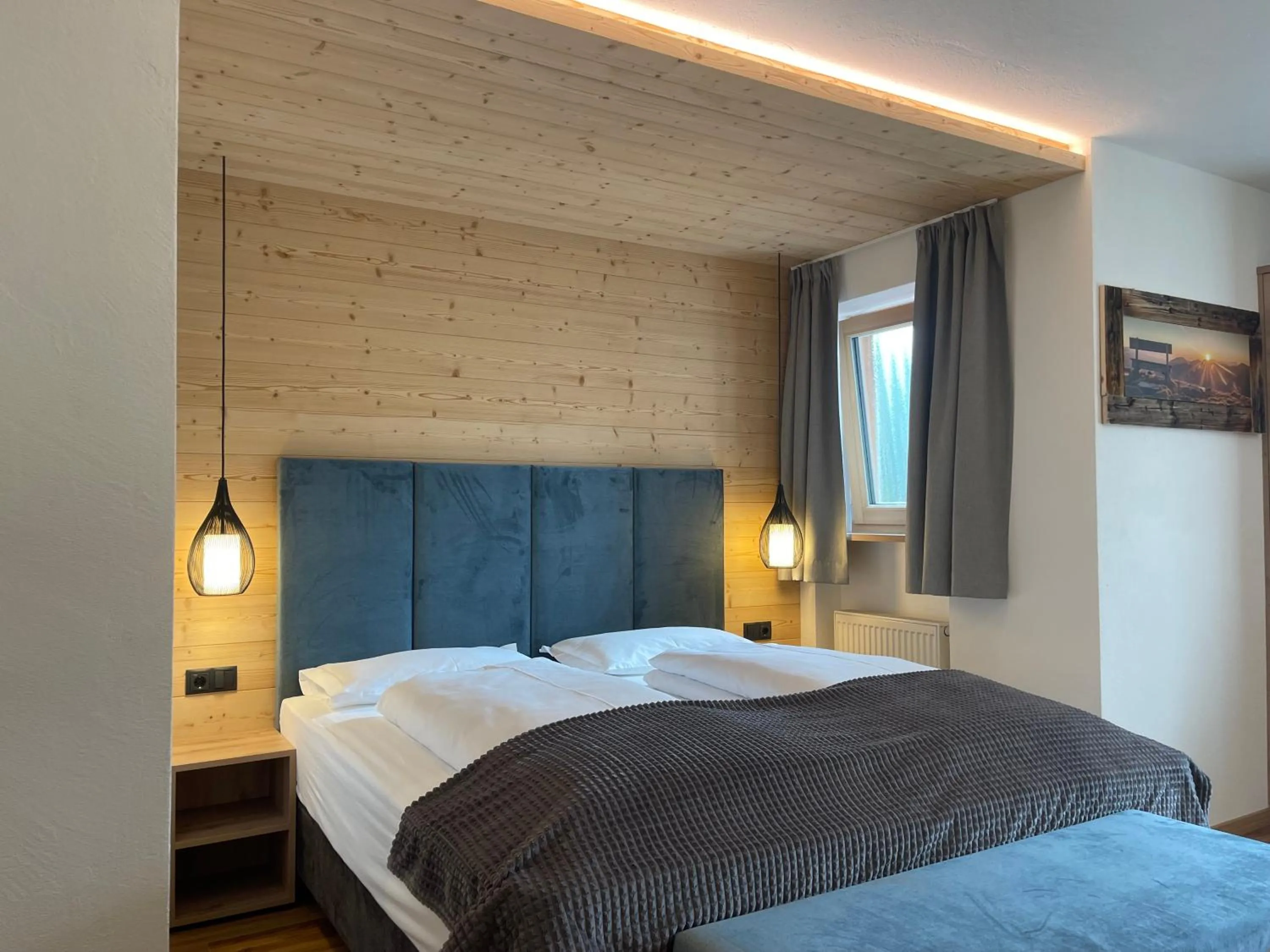 Bed in Pension Rungg