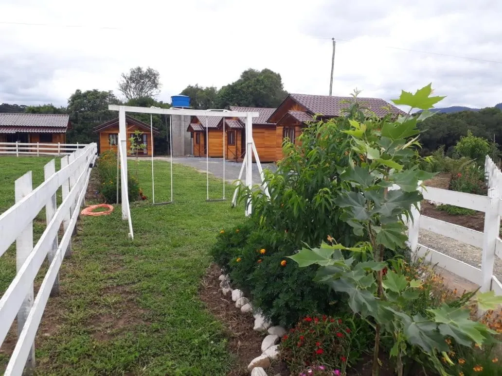 Garden in Pousada rio canoas