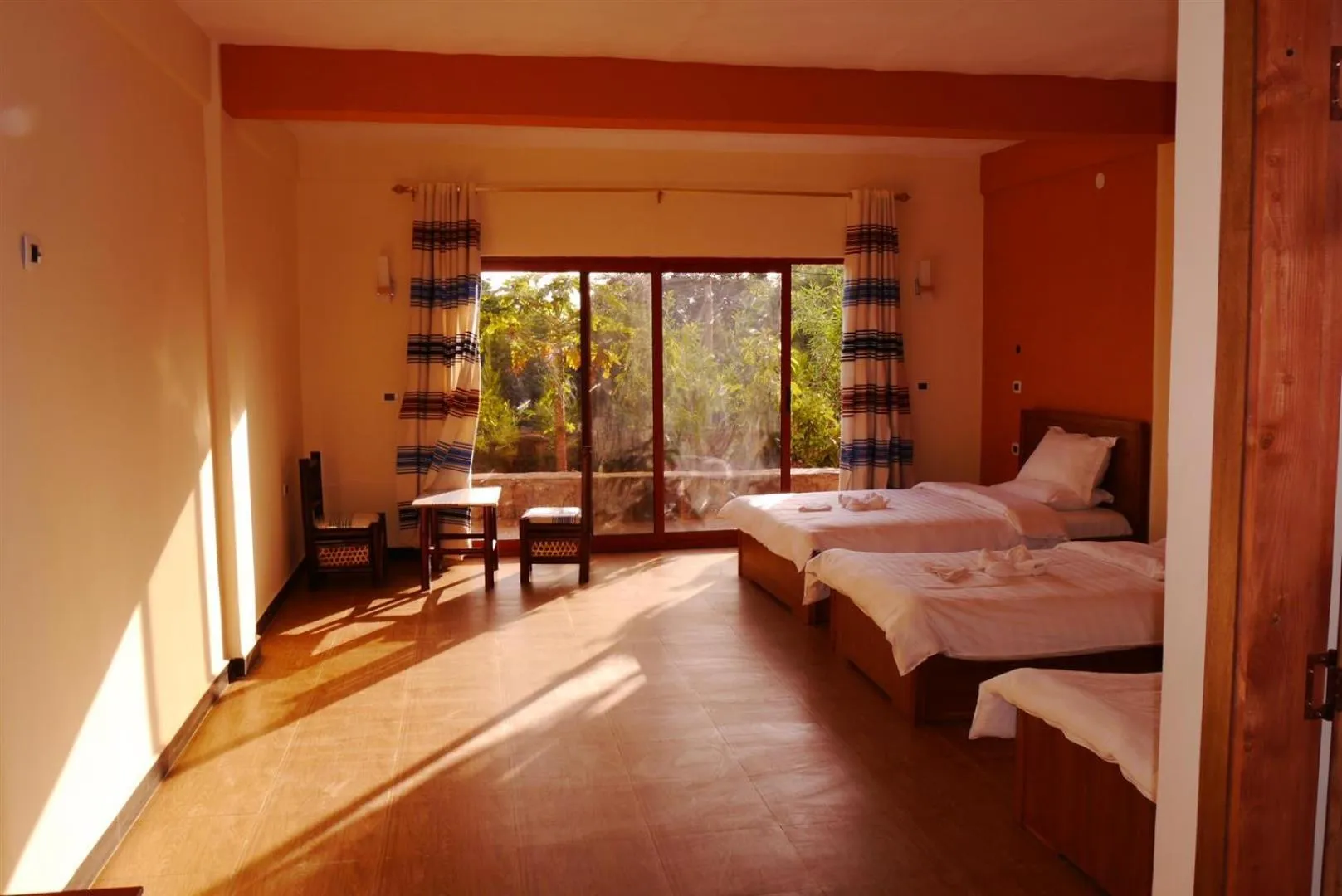 Bed in Bete Serkie Lalibela