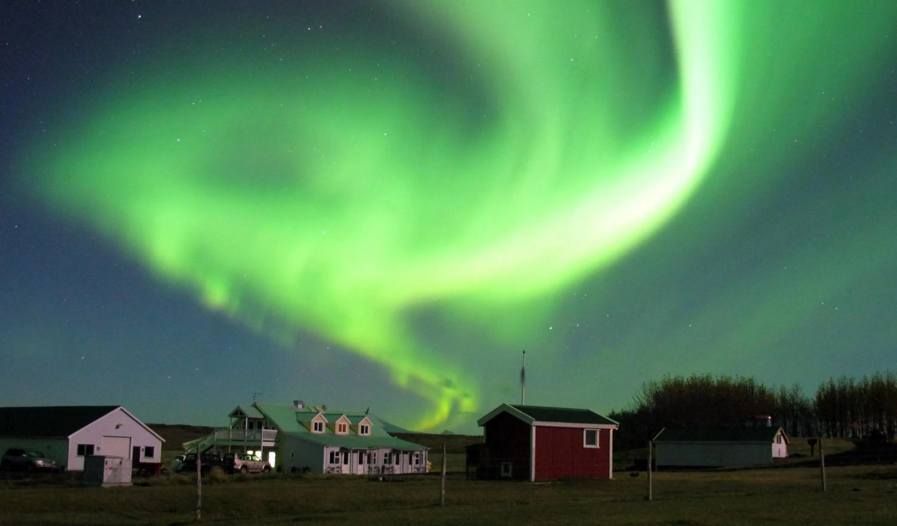 Facade/entrance in Hótel Lækur