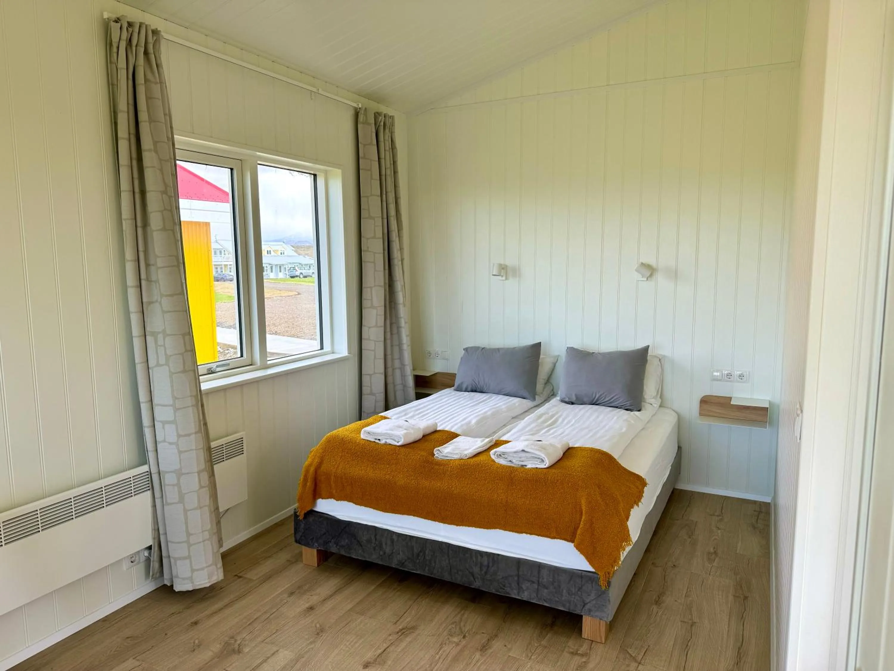 Bed in Hótel Lækur