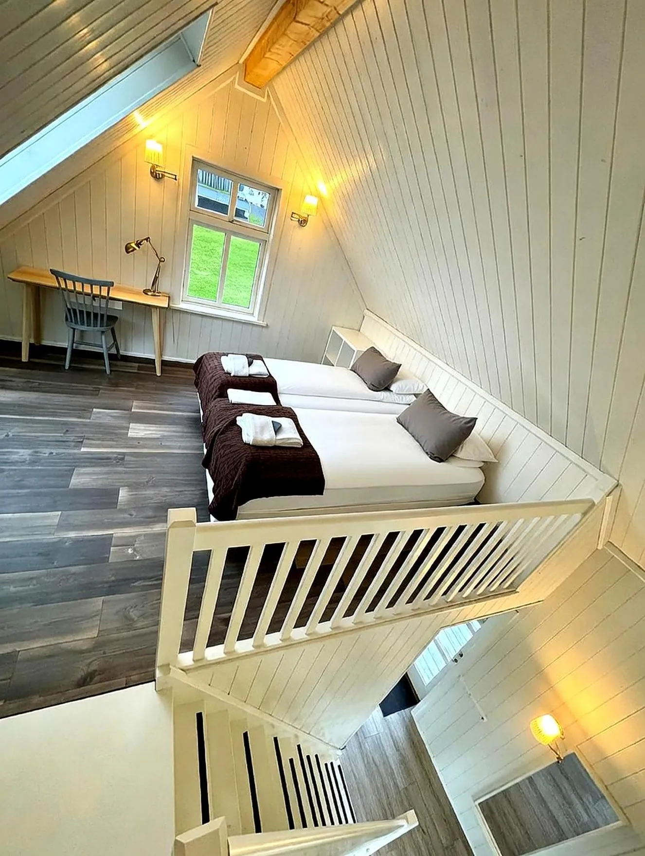 Bed in Hótel Lækur