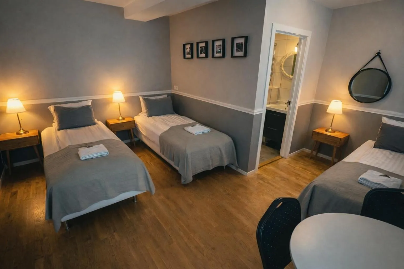 Bed in Hótel Lækur