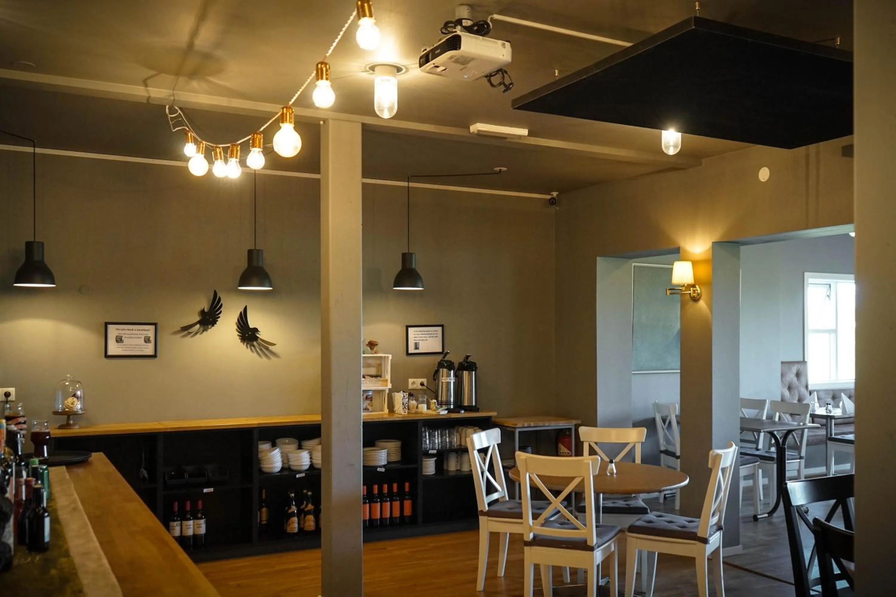 Lounge or bar in Hótel Lækur