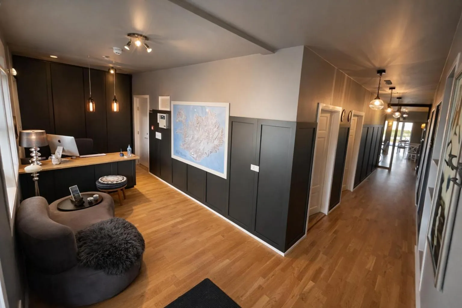 Lobby or reception in Hótel Lækur