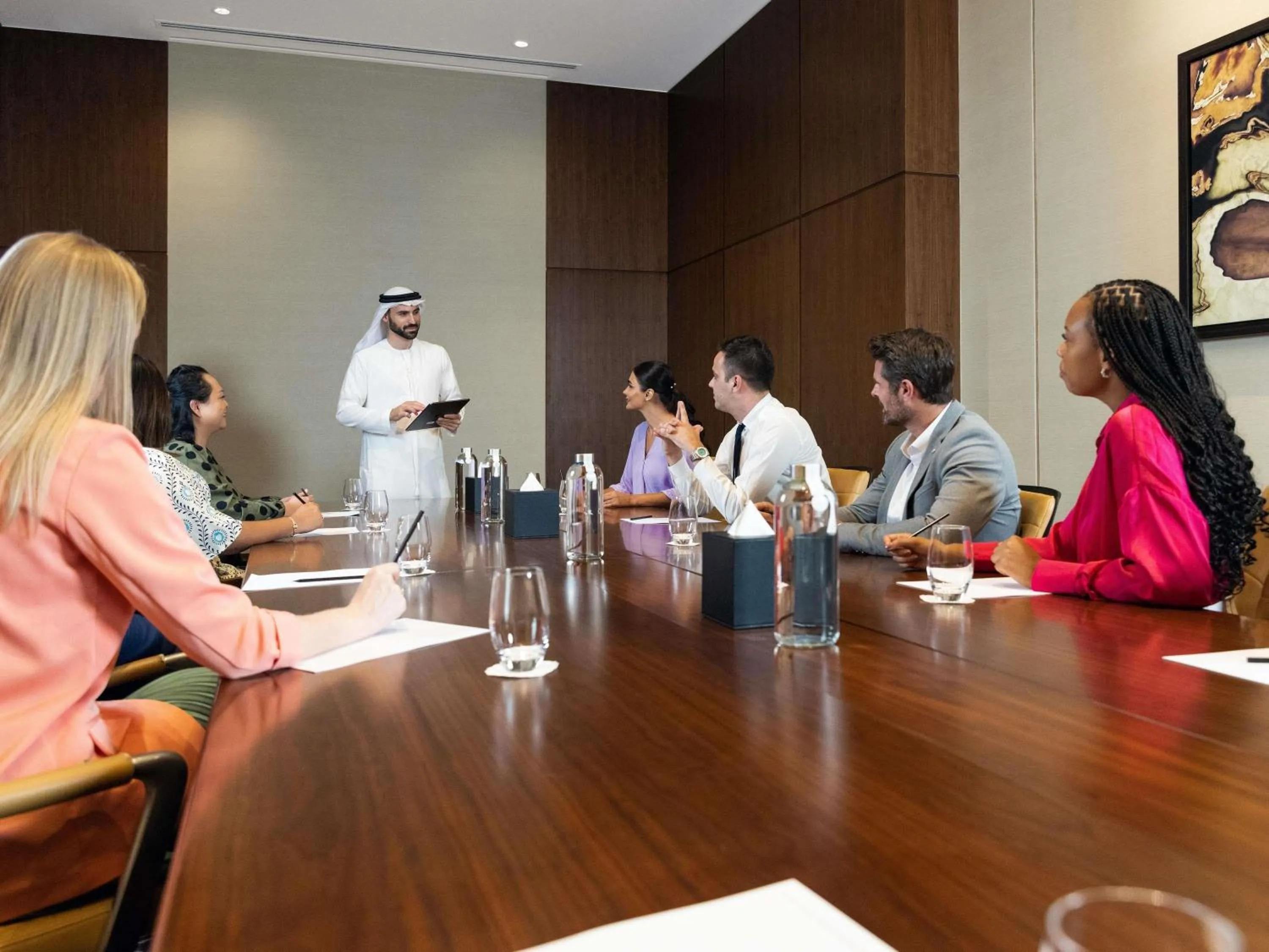 Meeting/conference room in Swissôtel Living Al Ghurair Dubai - Deira - Apartments