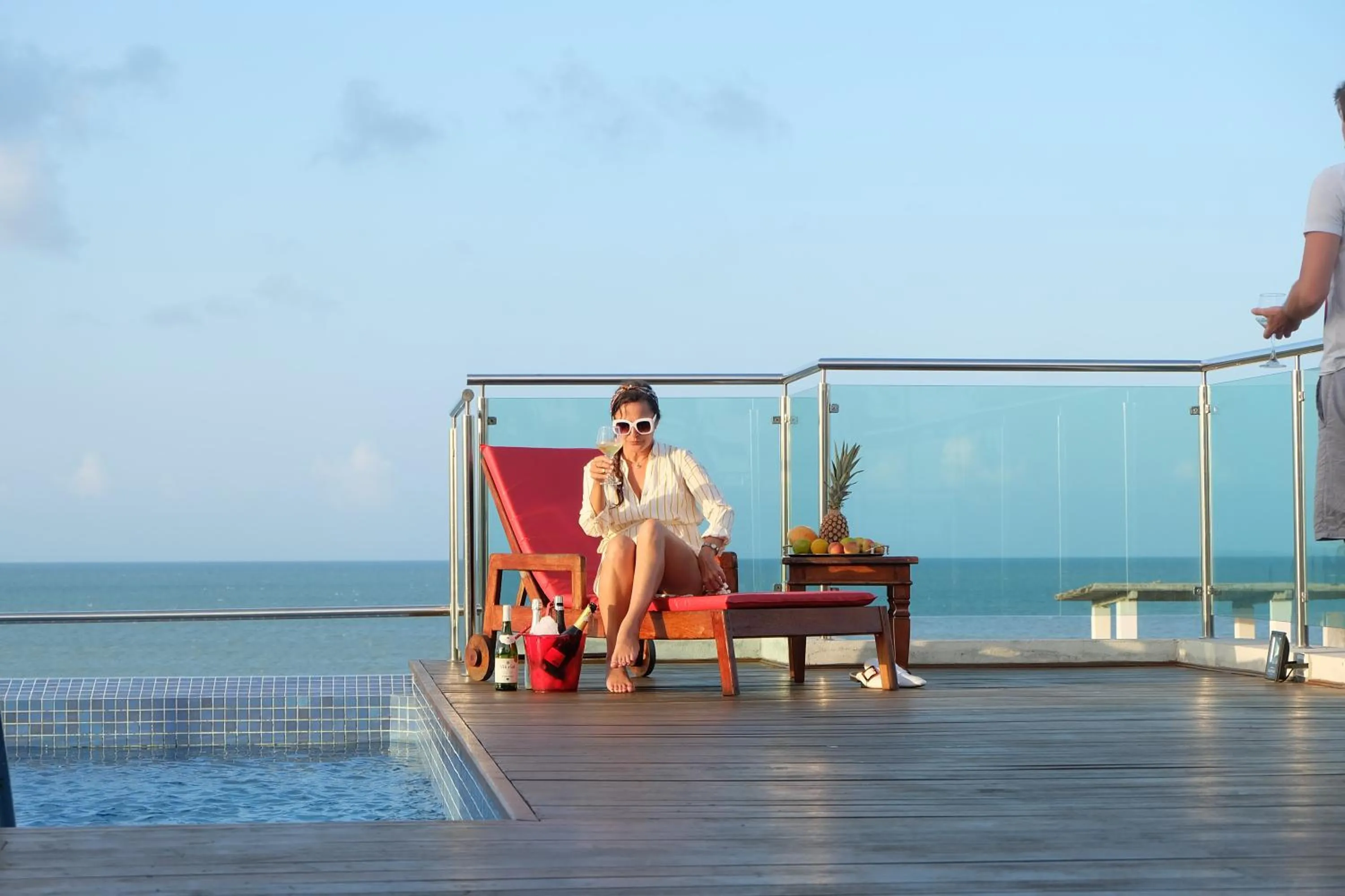 People in Relais de Charme Boutique Hotel Pititinga