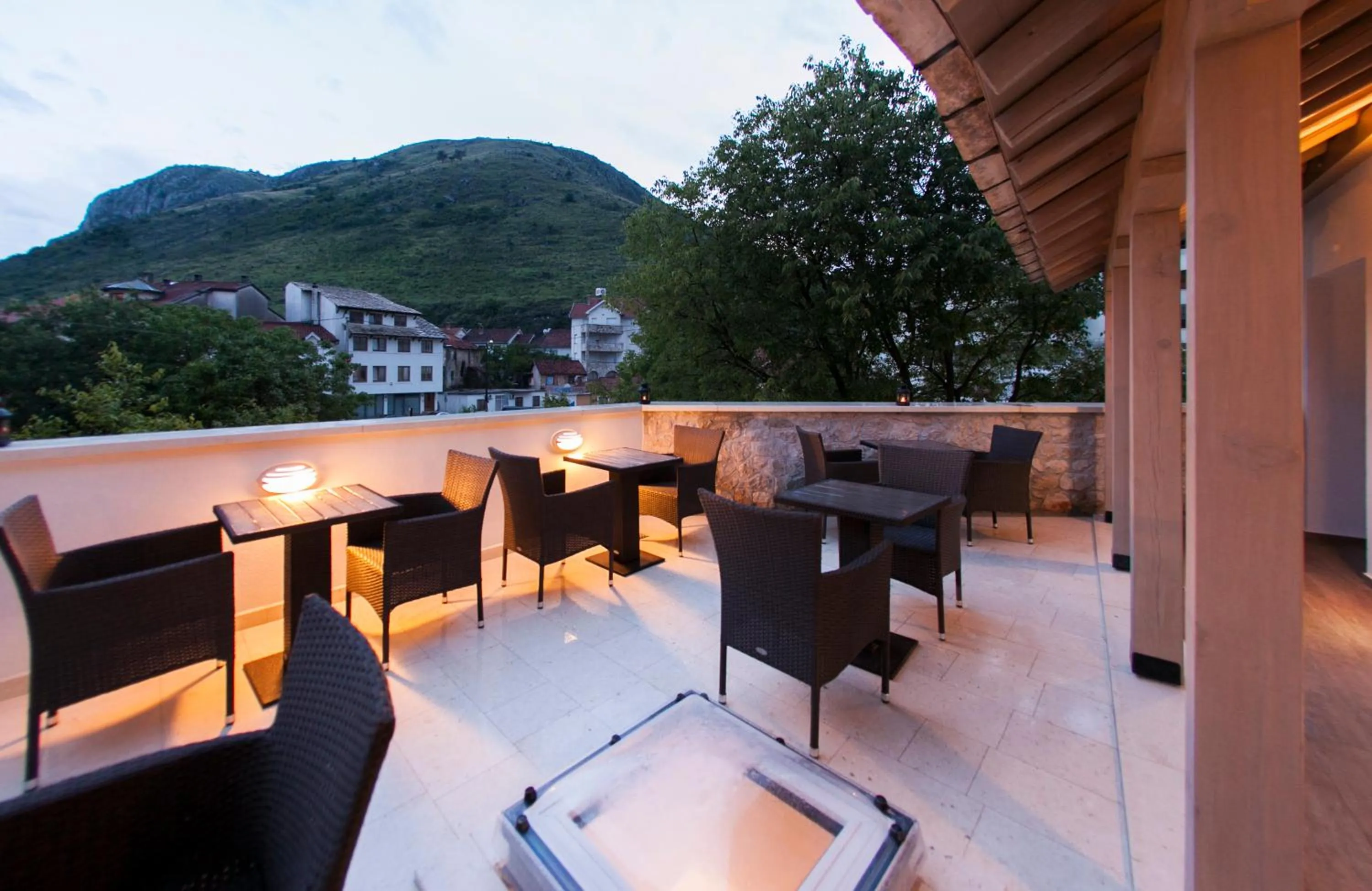 Balcony/Terrace in Hotel Emen