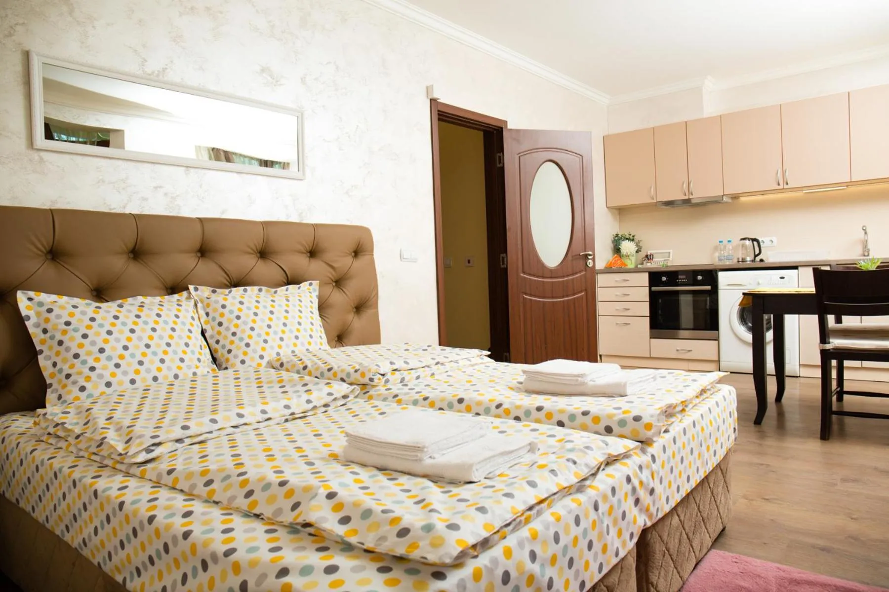 Bed in RIVERSIDE APARTMENTS PLOVDIV with free parking