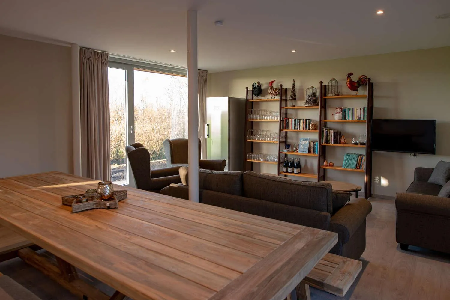 Dining area in B&B 't Oezent