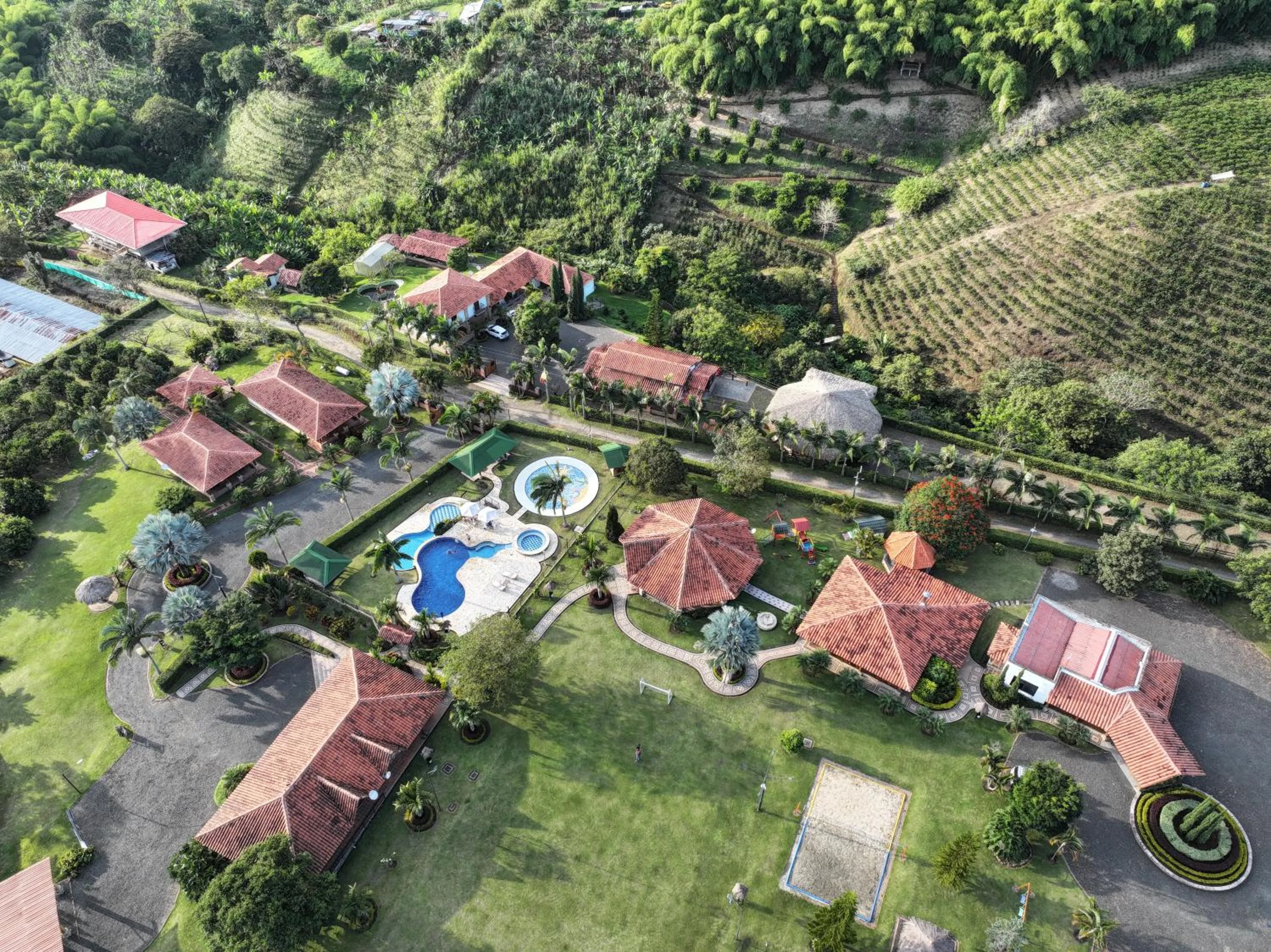 Property building in La Victoria Hotel Campestre