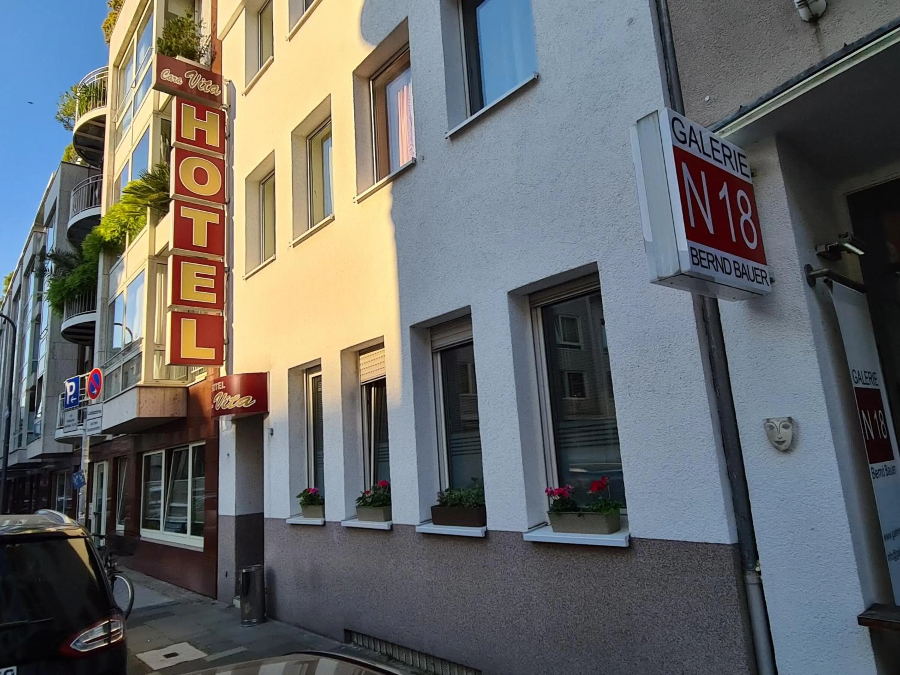 Property building in Hotel Cara Vita Cologne